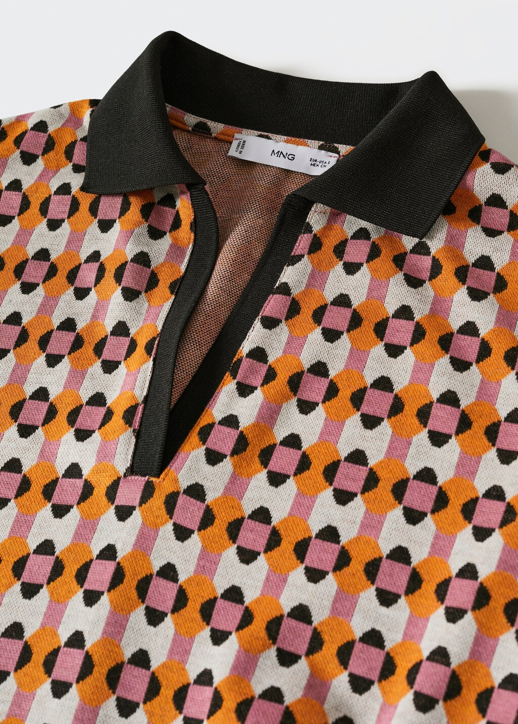 Mango im polo stil hotsell