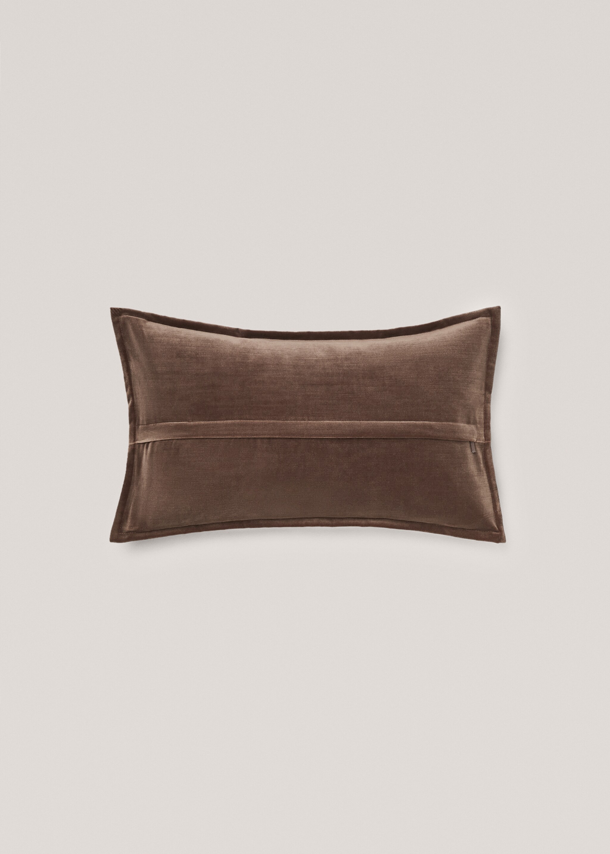 Velvet cushion cover 30x50cm - Article without model, Light/Pastel Purple. Ref: 37056706-00.