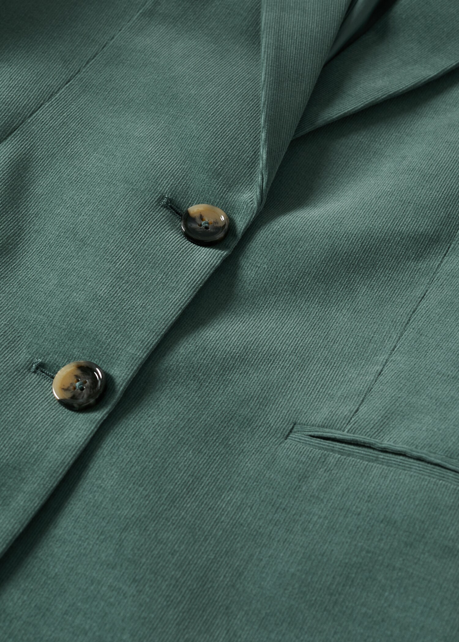 Blazer estruturado de microbombazina - Pormenor do artigo 8
