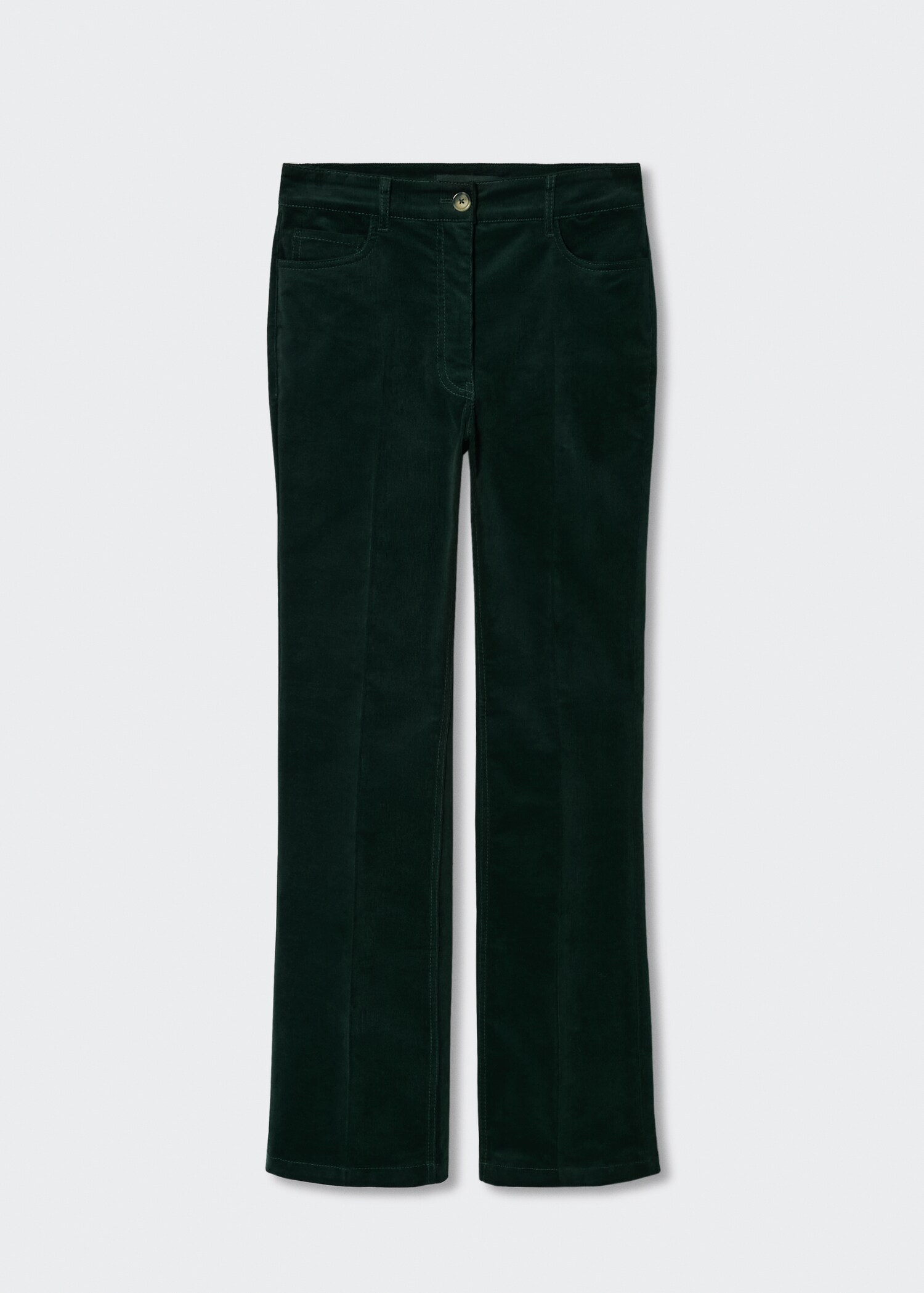 Flared corduroy trousers - Article without model