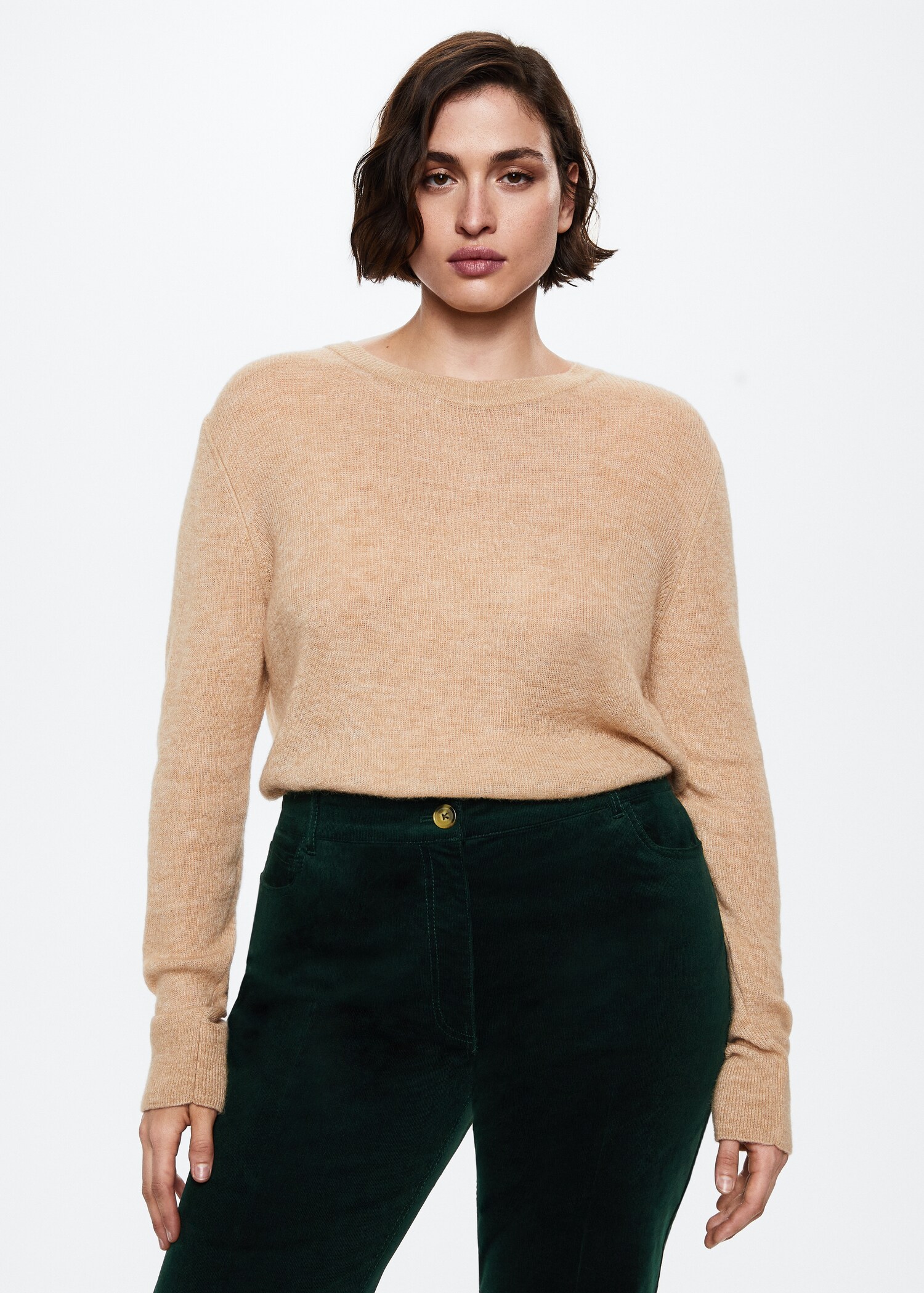 Flared corduroy trousers - Details of the article 5