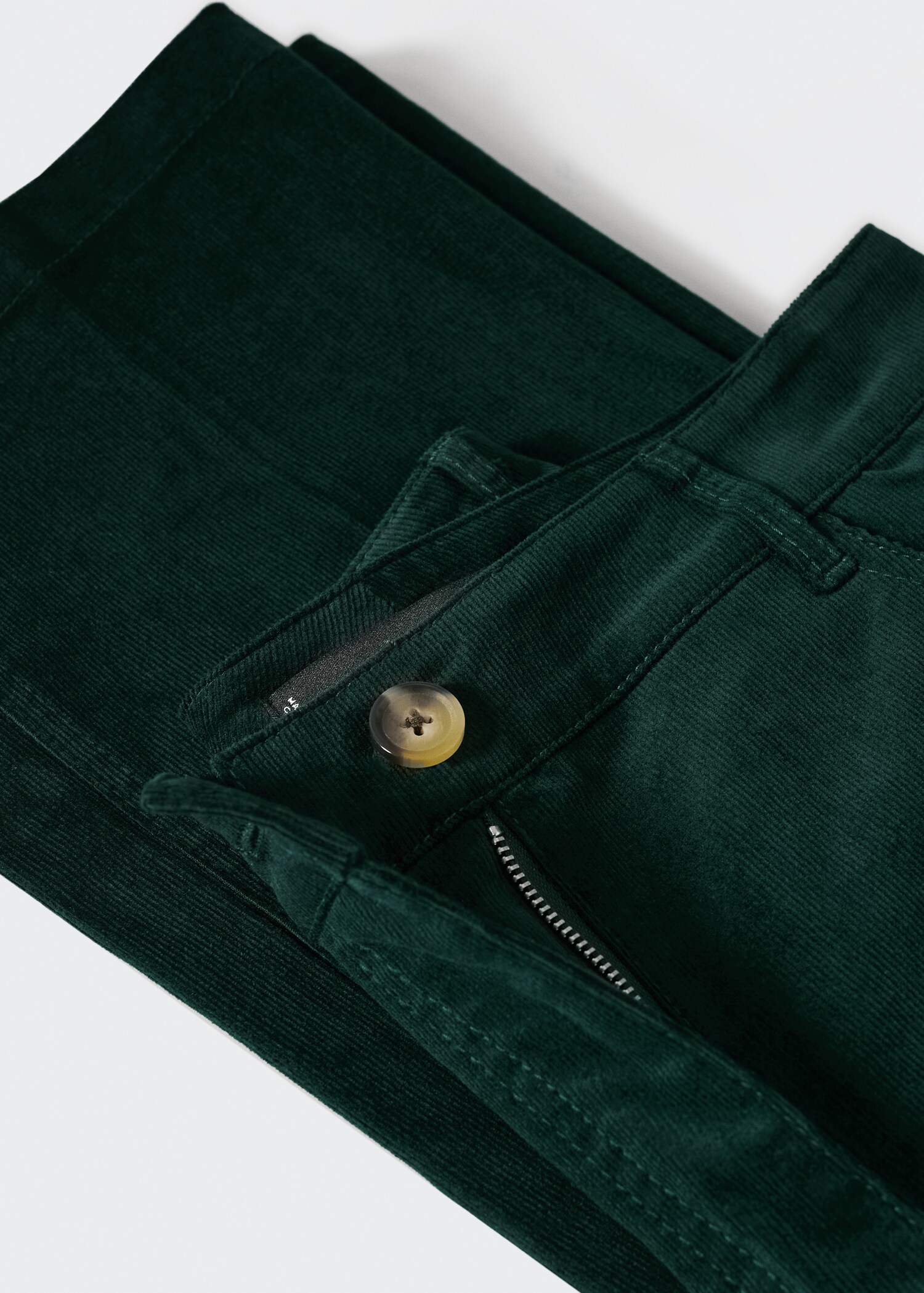 Flared corduroy trousers - Details of the article 8