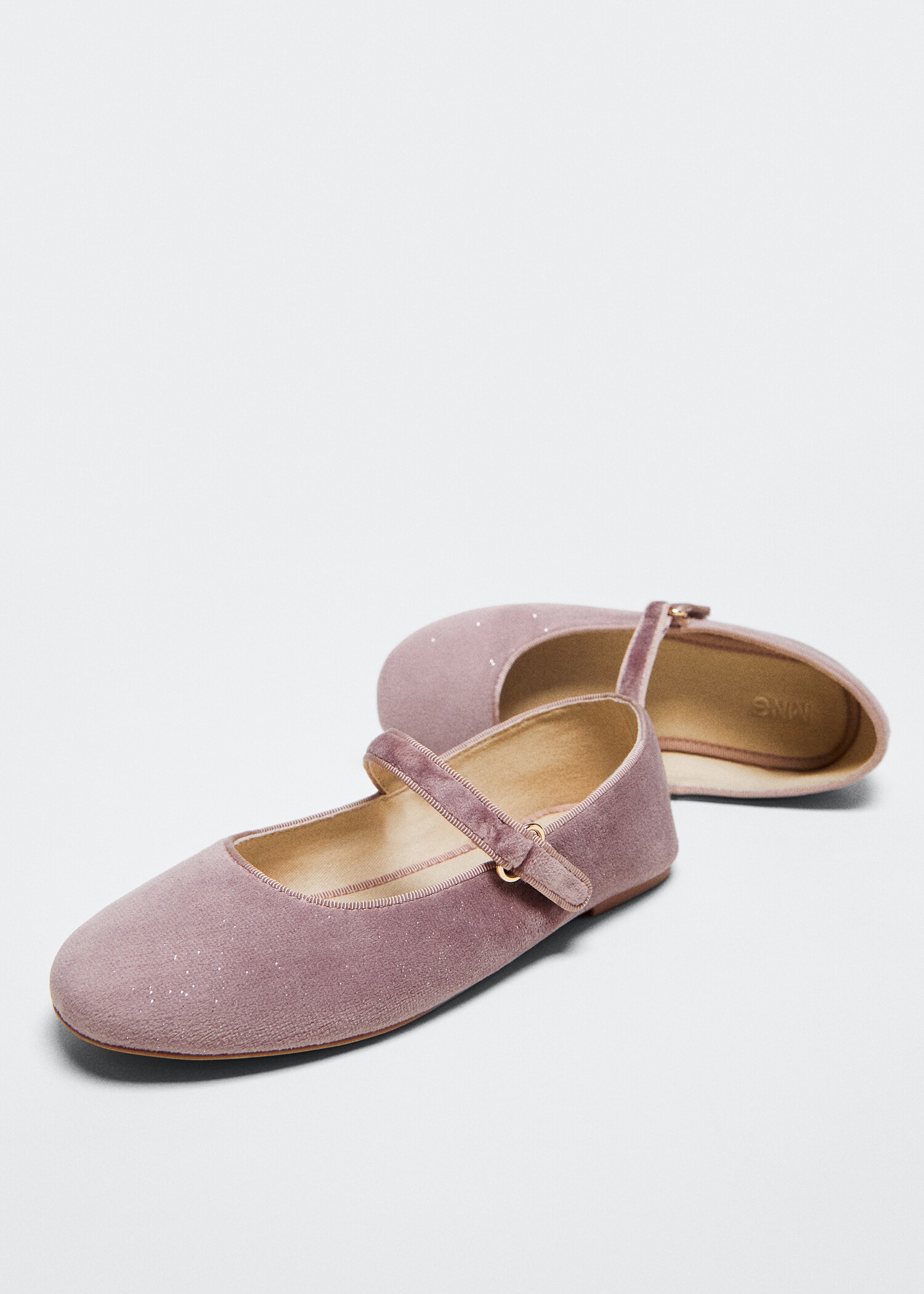 Velvet ballerinas - Details of the article 2