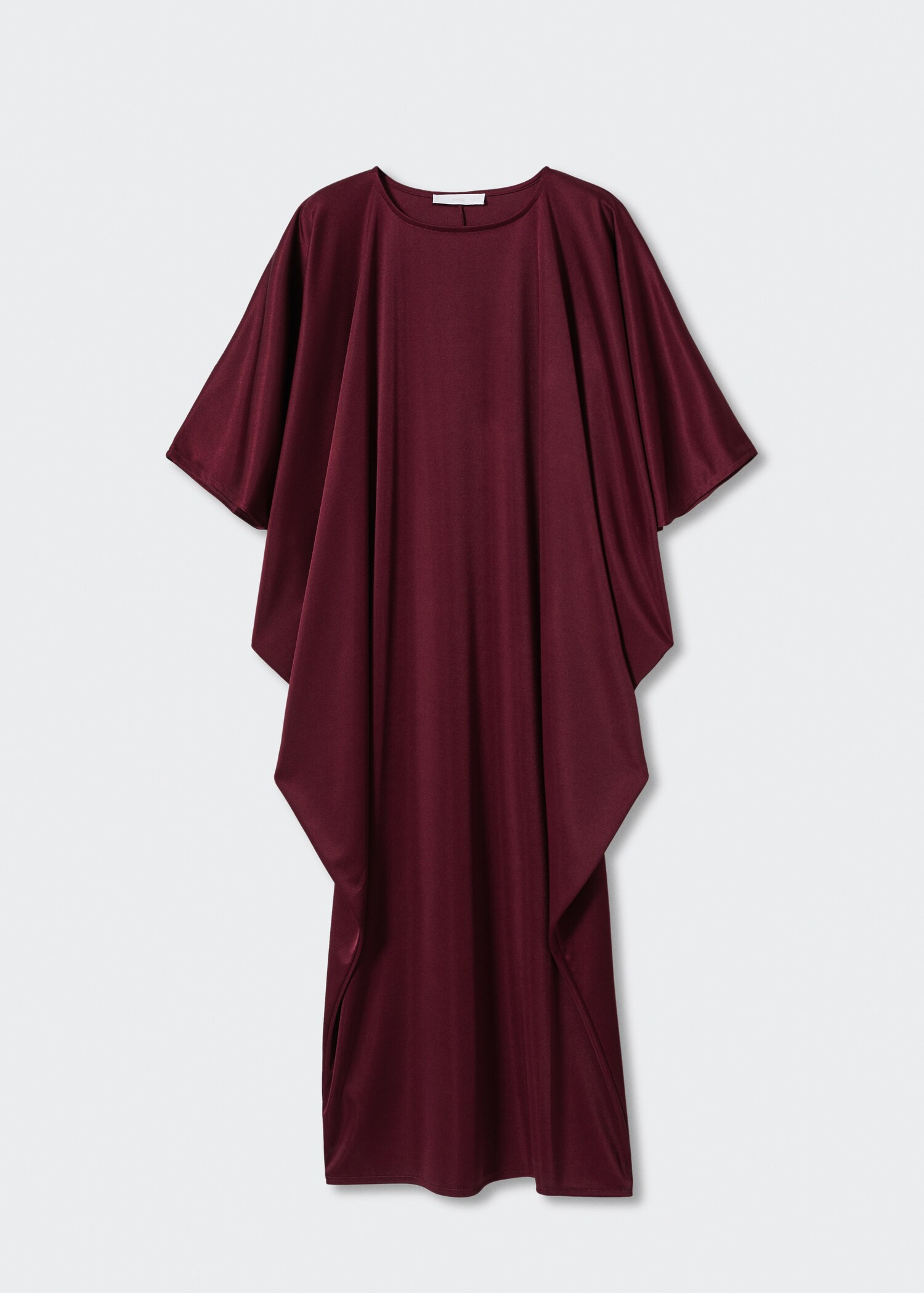Flowy satin dress - Article without model