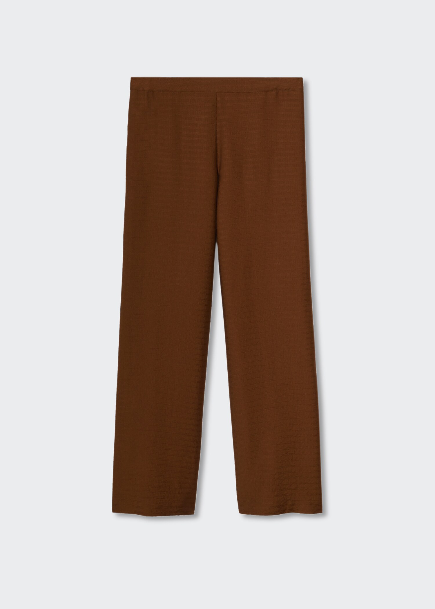 Strukturierte, fließende Hose - Artikel ohne Model