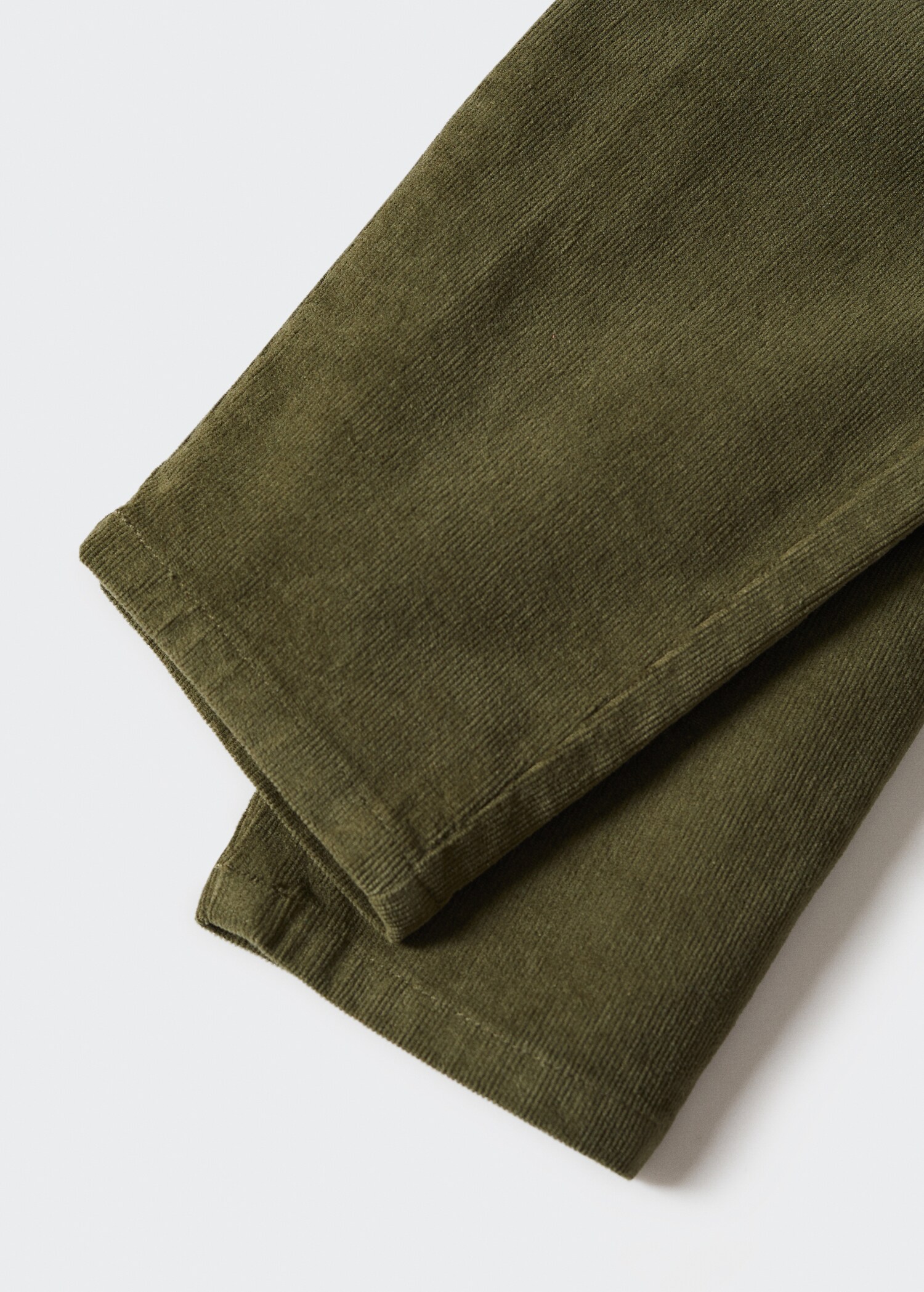 Pantalon droit velours milleraies - Détail de l'article 0