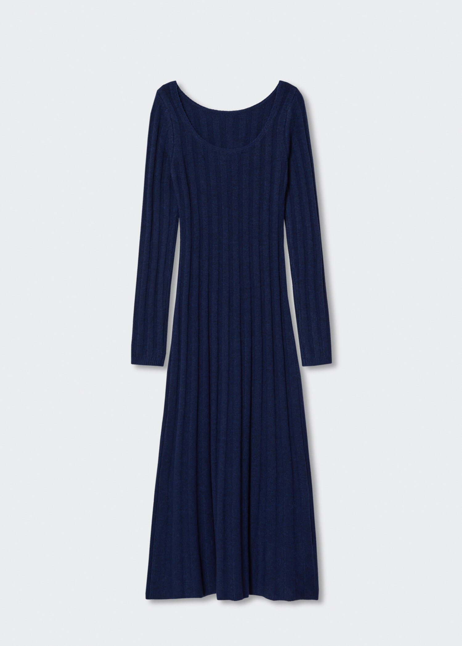 Ribbed long dress - Article without model