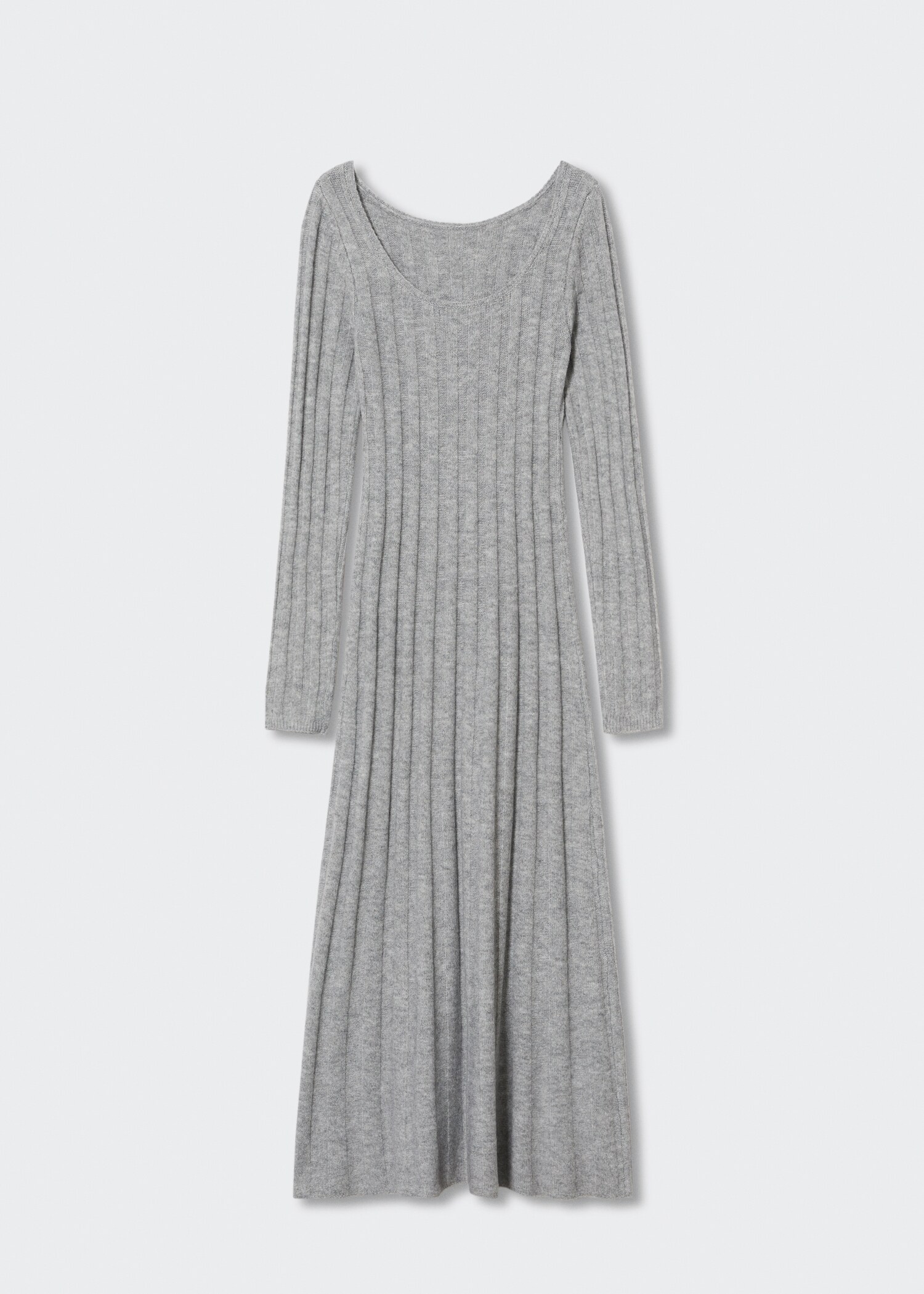 Ribbed long dress - Article without model
