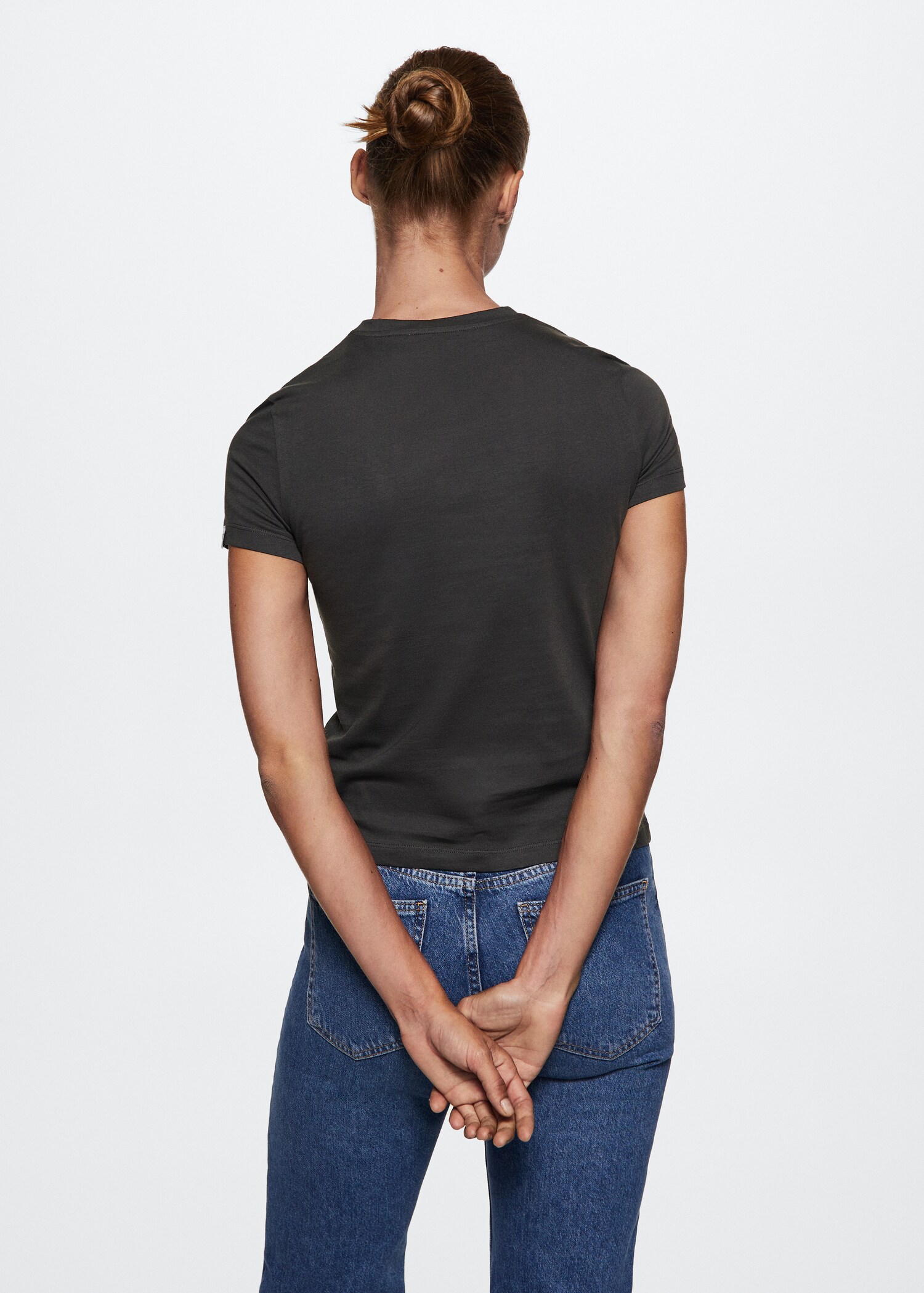 Solidarisches T-Shirt mit Schriftzug - Rückseite des Artikels