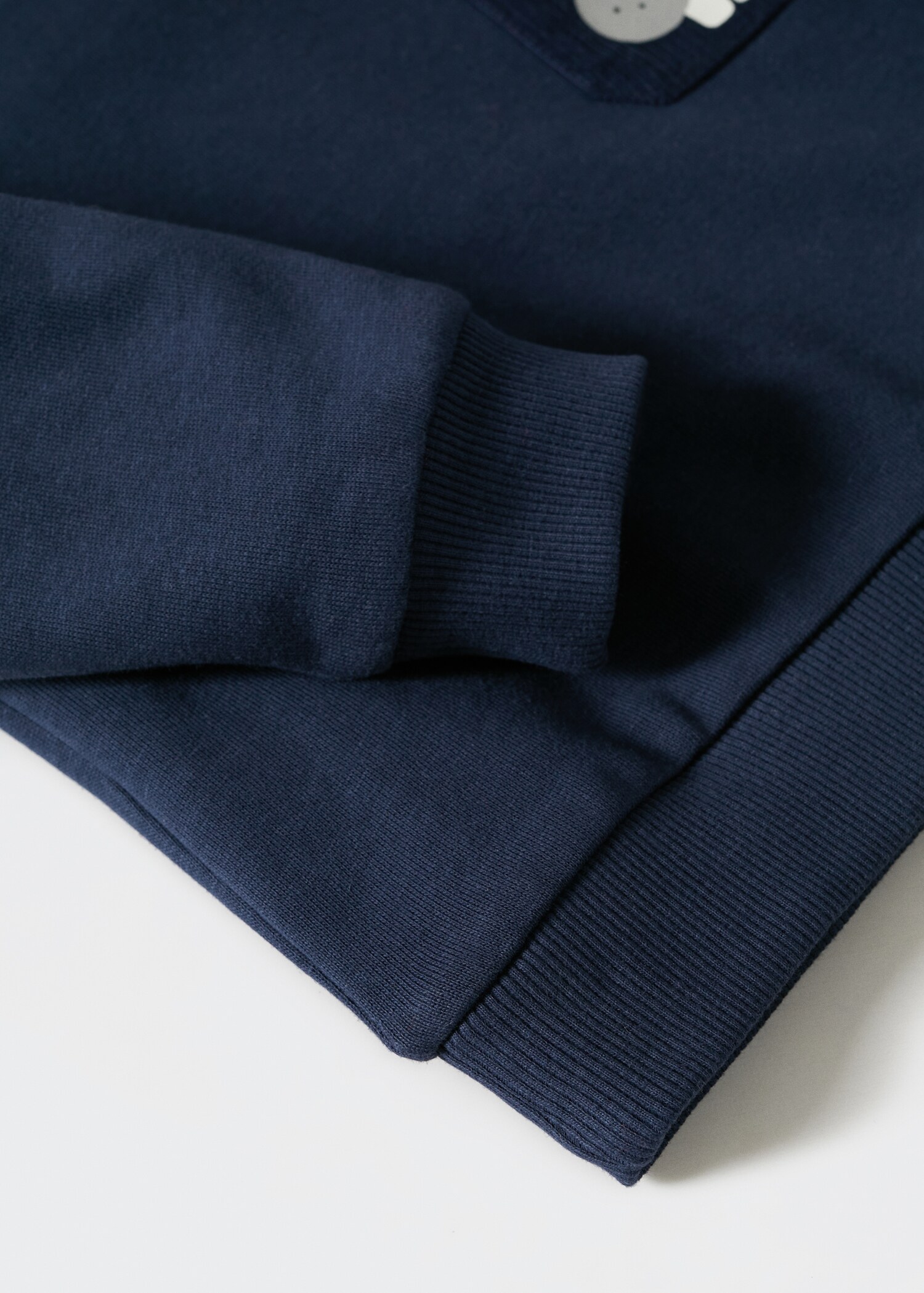 Katoenen sweatshirt met zak - Detail van het artikel 0