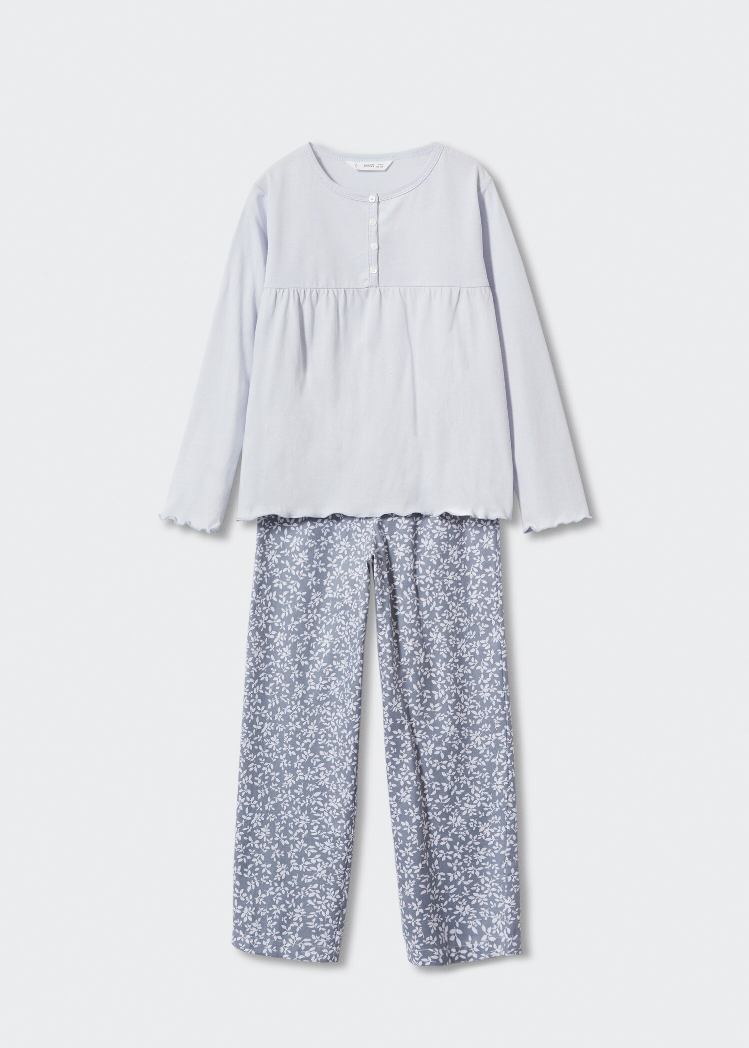 Pijama llarg estampat - Detall de l'article 8