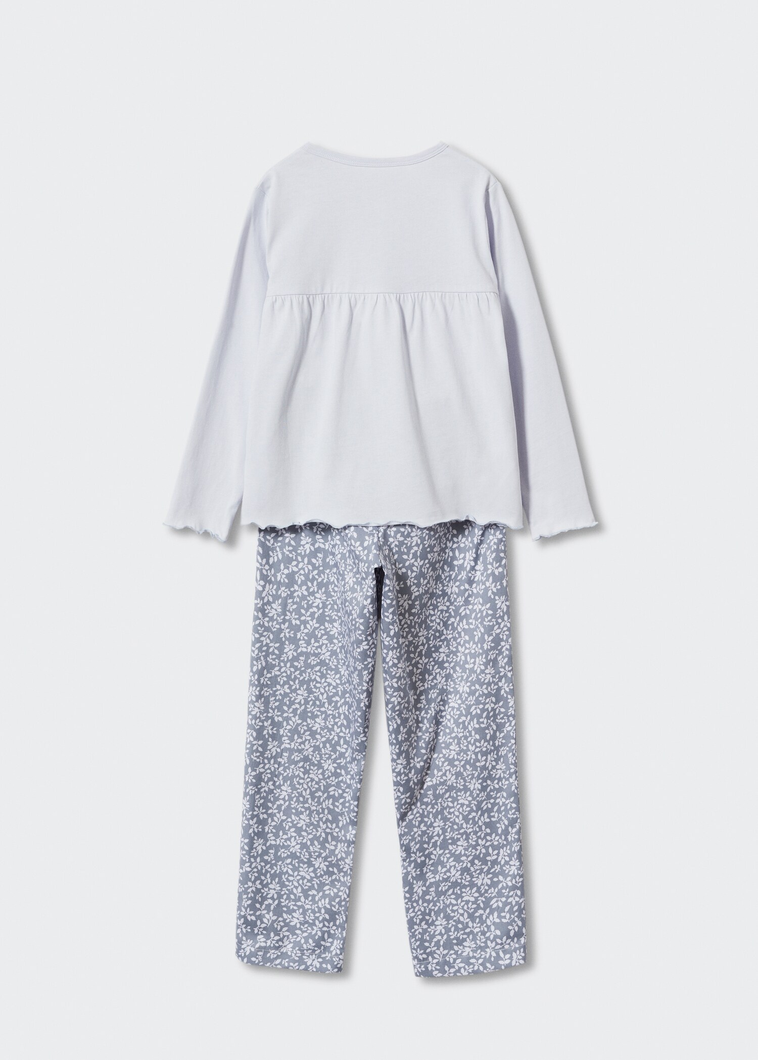 Pijama llarg estampat - Revers de l'article
