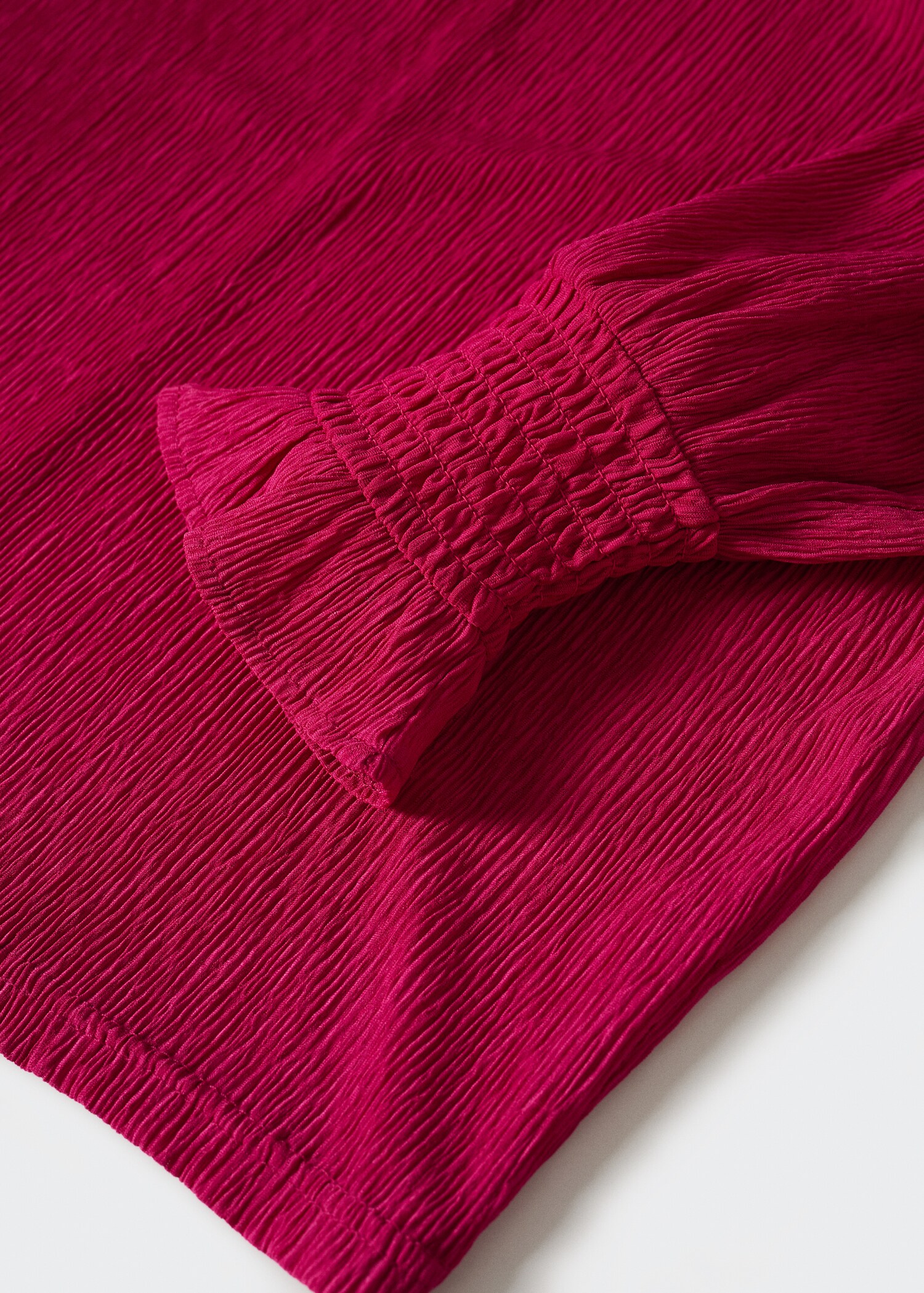 Camiseta textura cuello alto - Detalle del artículo 8