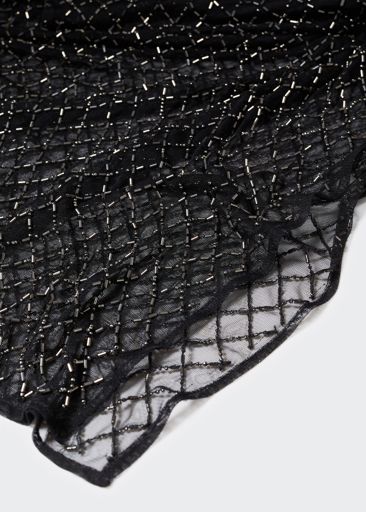 Vestido semitransparente pedreria - Detalle del artículo 8