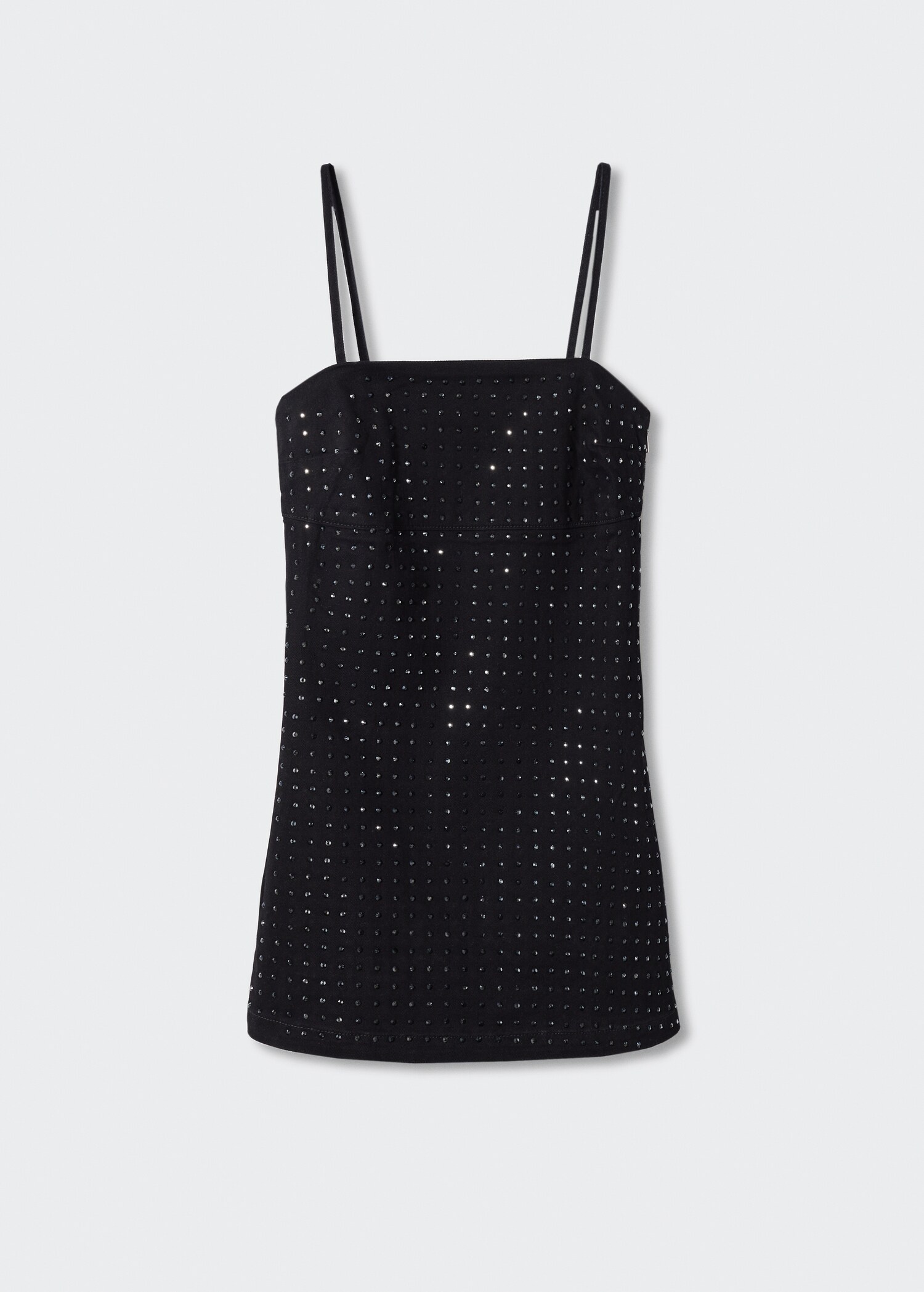 Mini-dress with crystals - Article without model