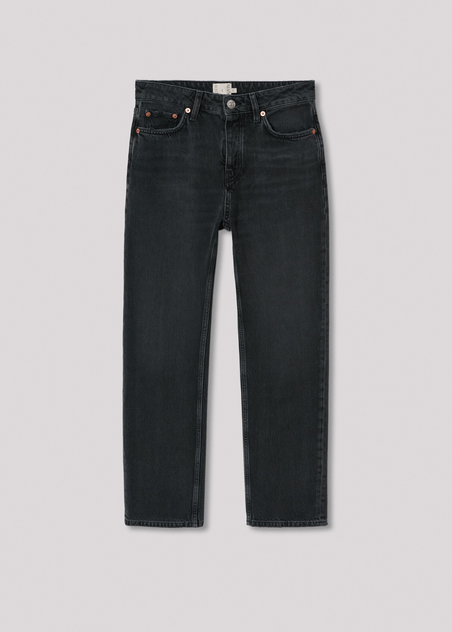 Straight crop jeans - Article without model