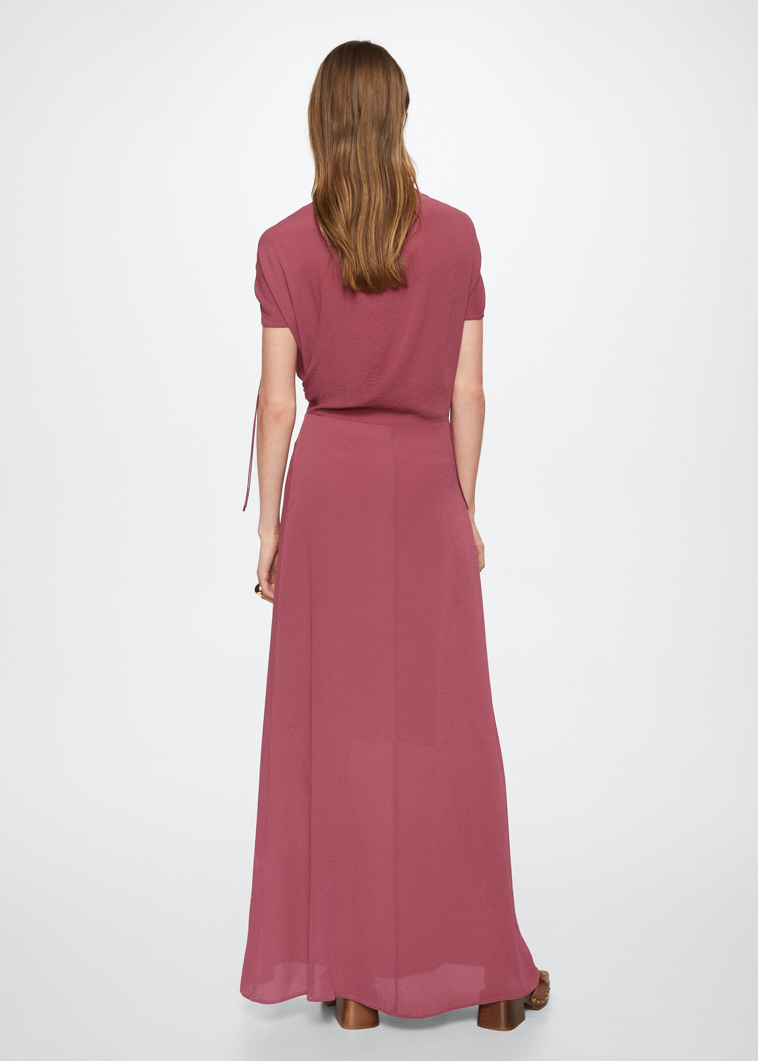 Vestit detalls frunzits - Revers de l'article