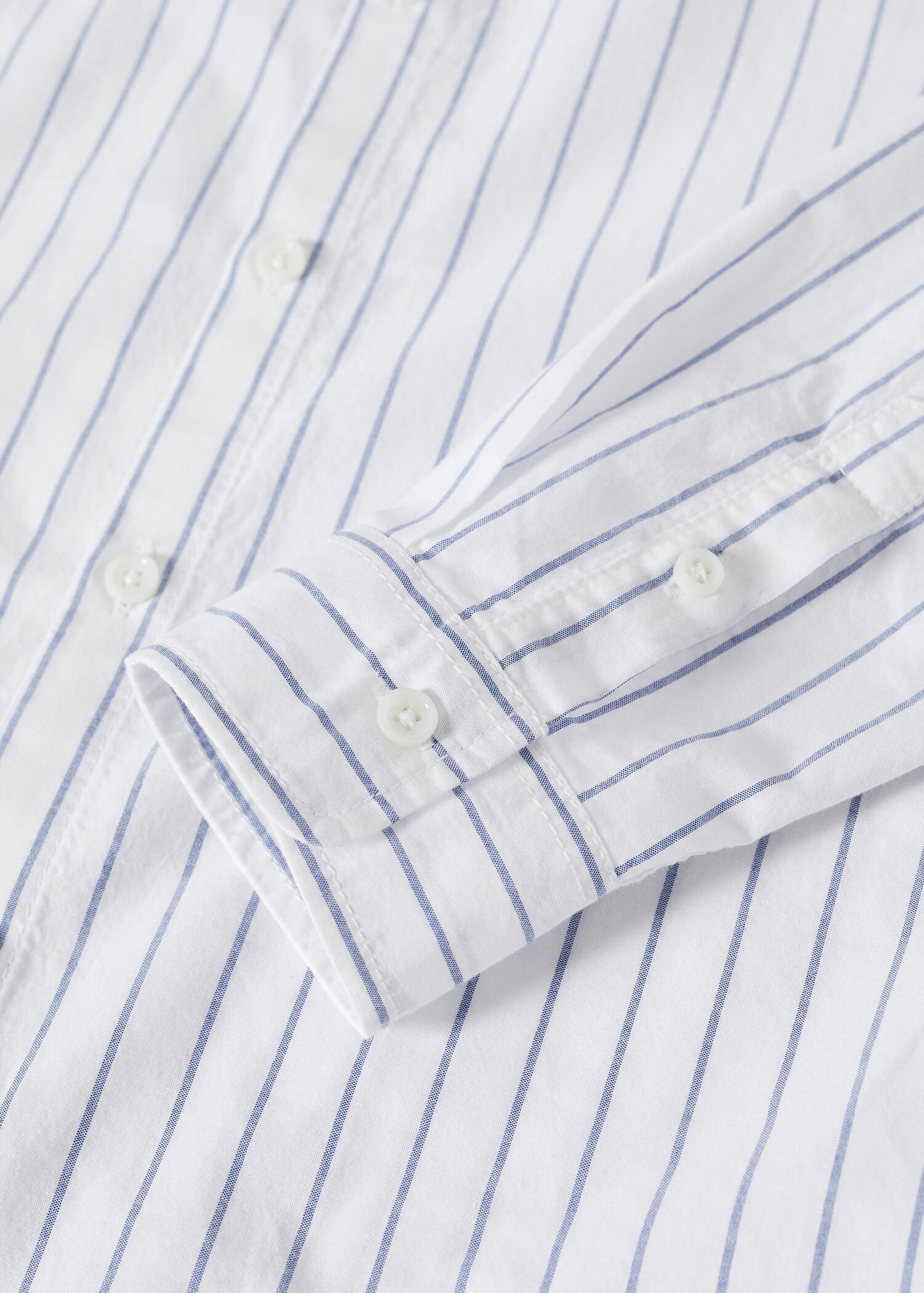 Essential cotton-blend shirt - Details of the article 8
