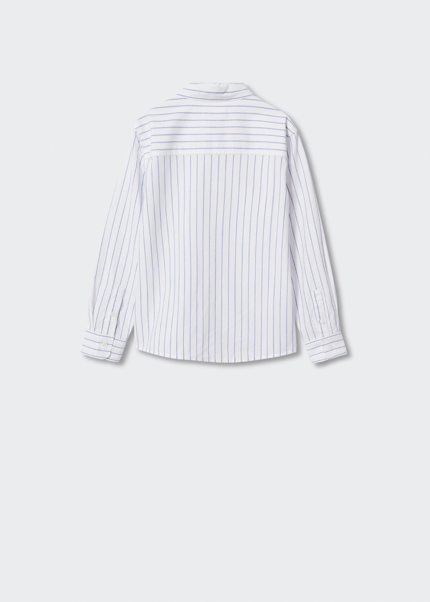 Essential cotton-blend shirt - Reverse of the article
