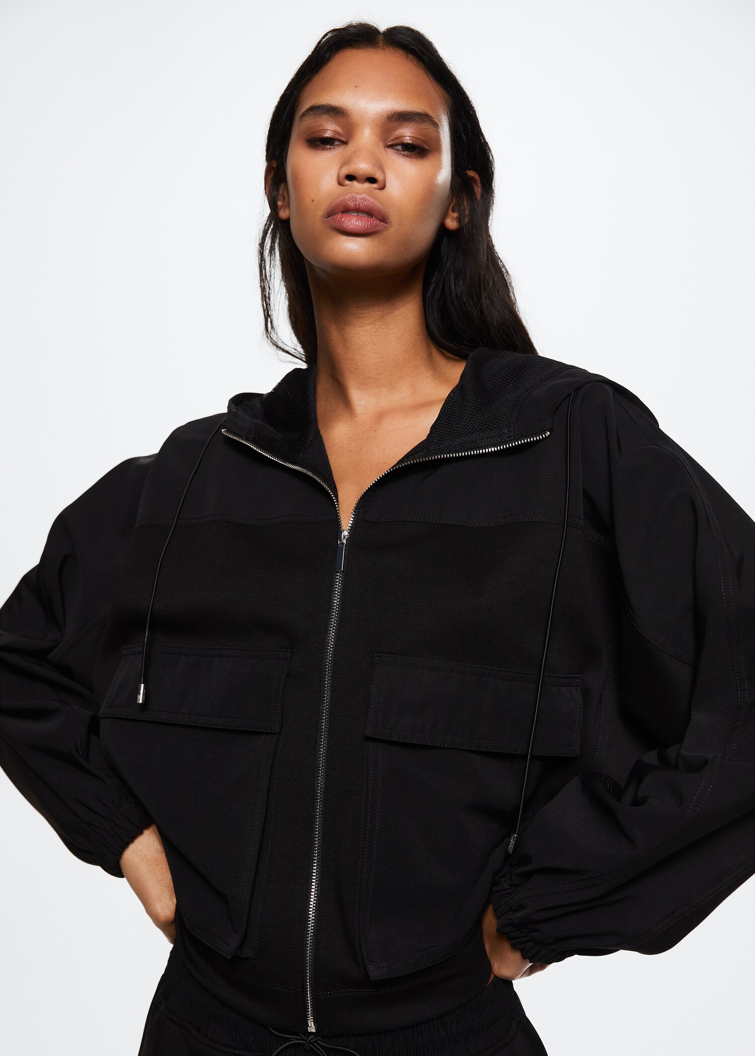 Sweat-shirt oversize poches  - Détail de l'article 6