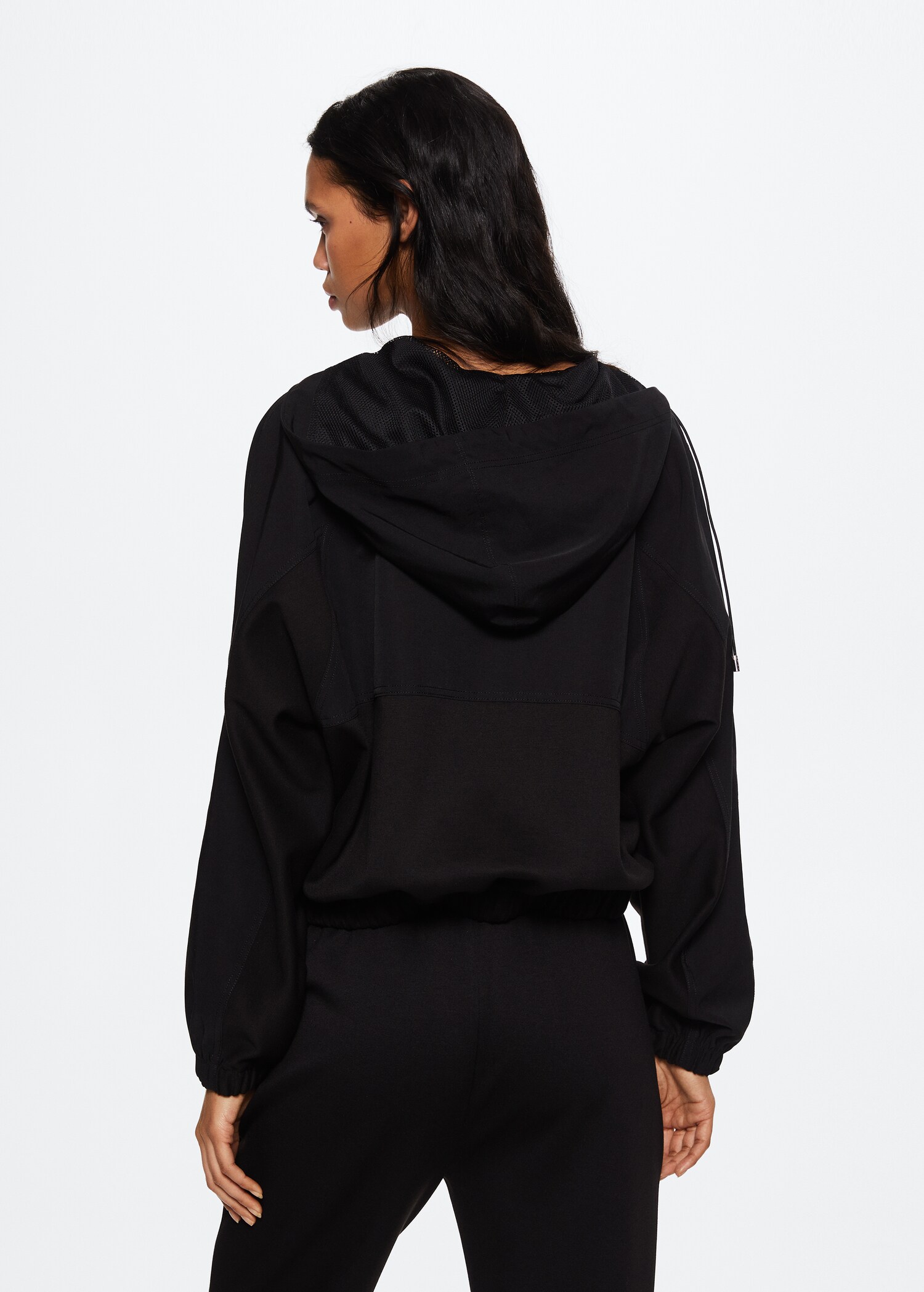 Sweat-shirt oversize poches  - Verso de l’article