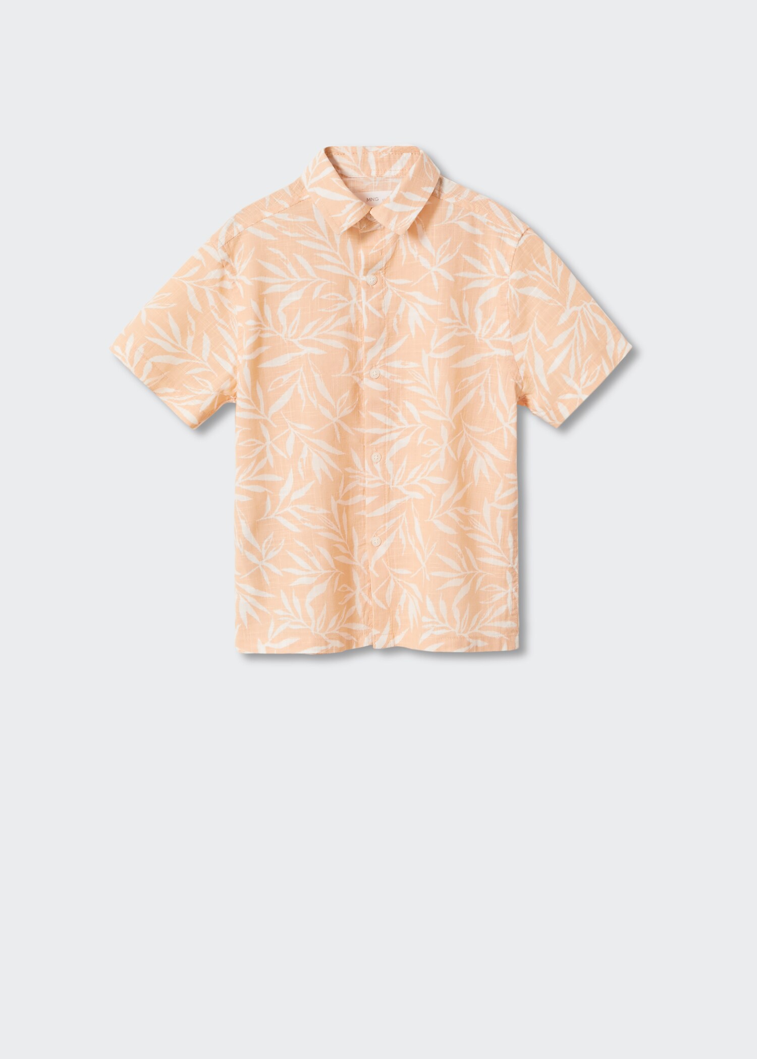 Camisa regular fit estampat fulles - Article sense model