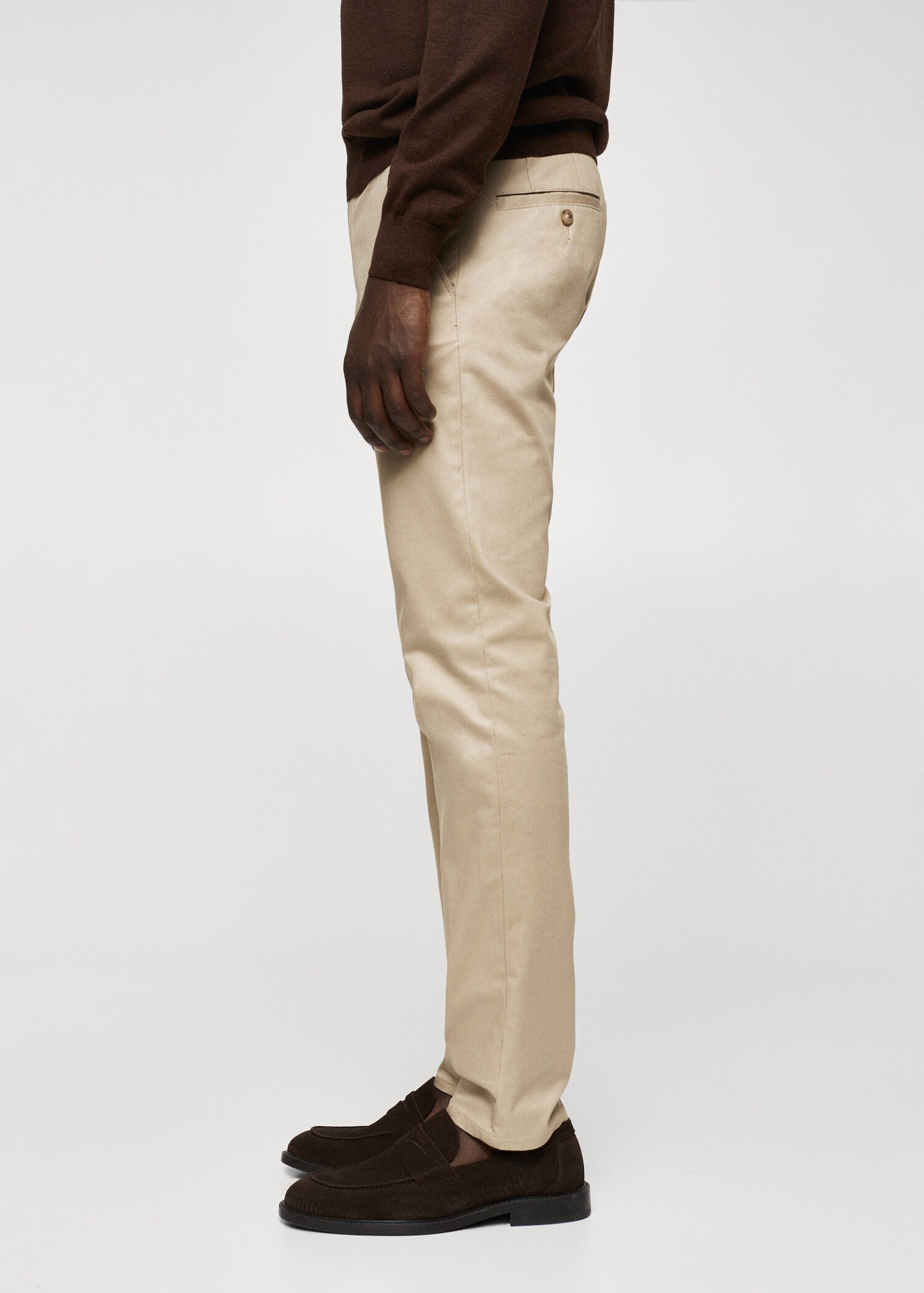 Skinny chino trousers - Details of the article 1