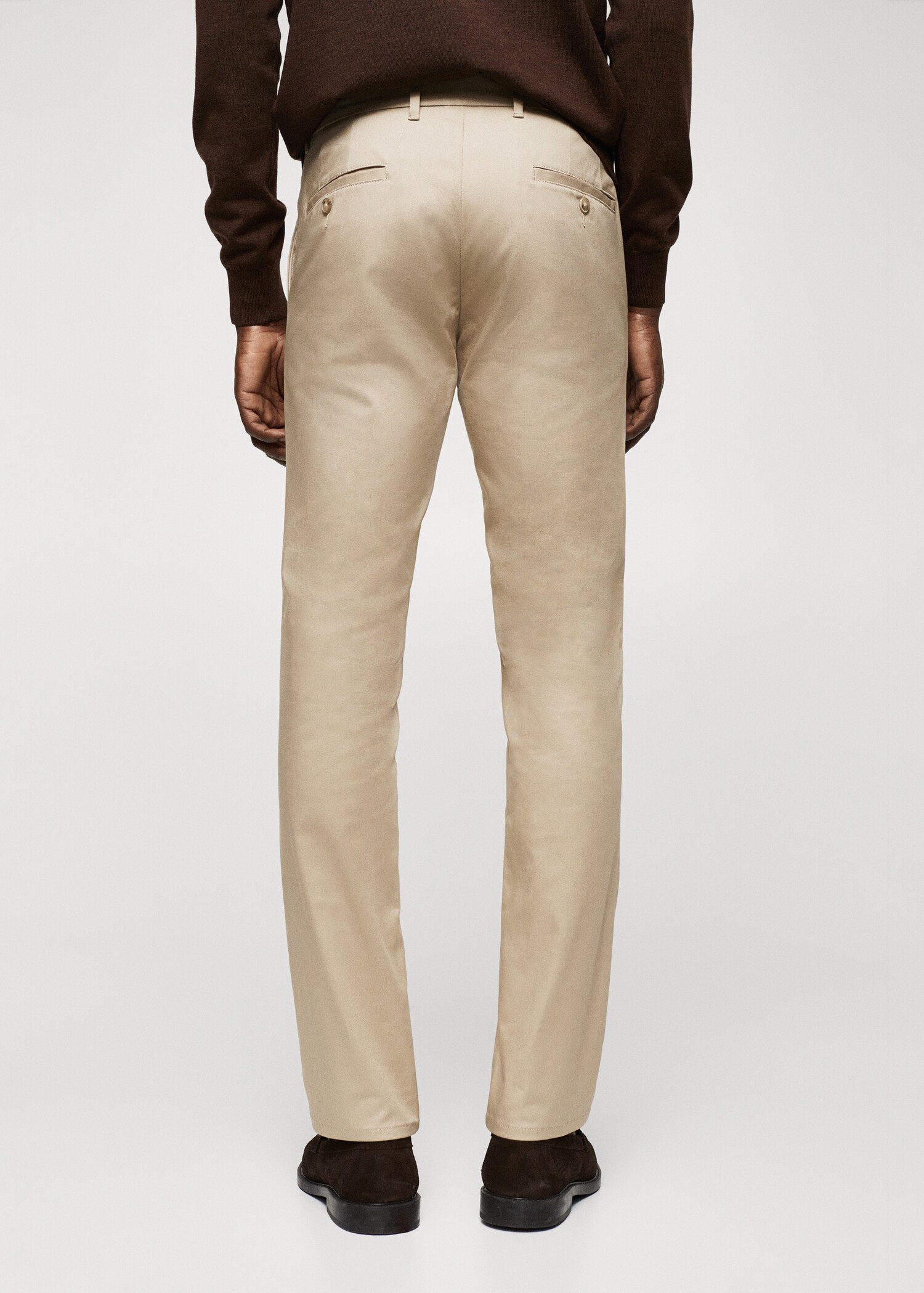 Skinny chino trousers - Reverse of the article