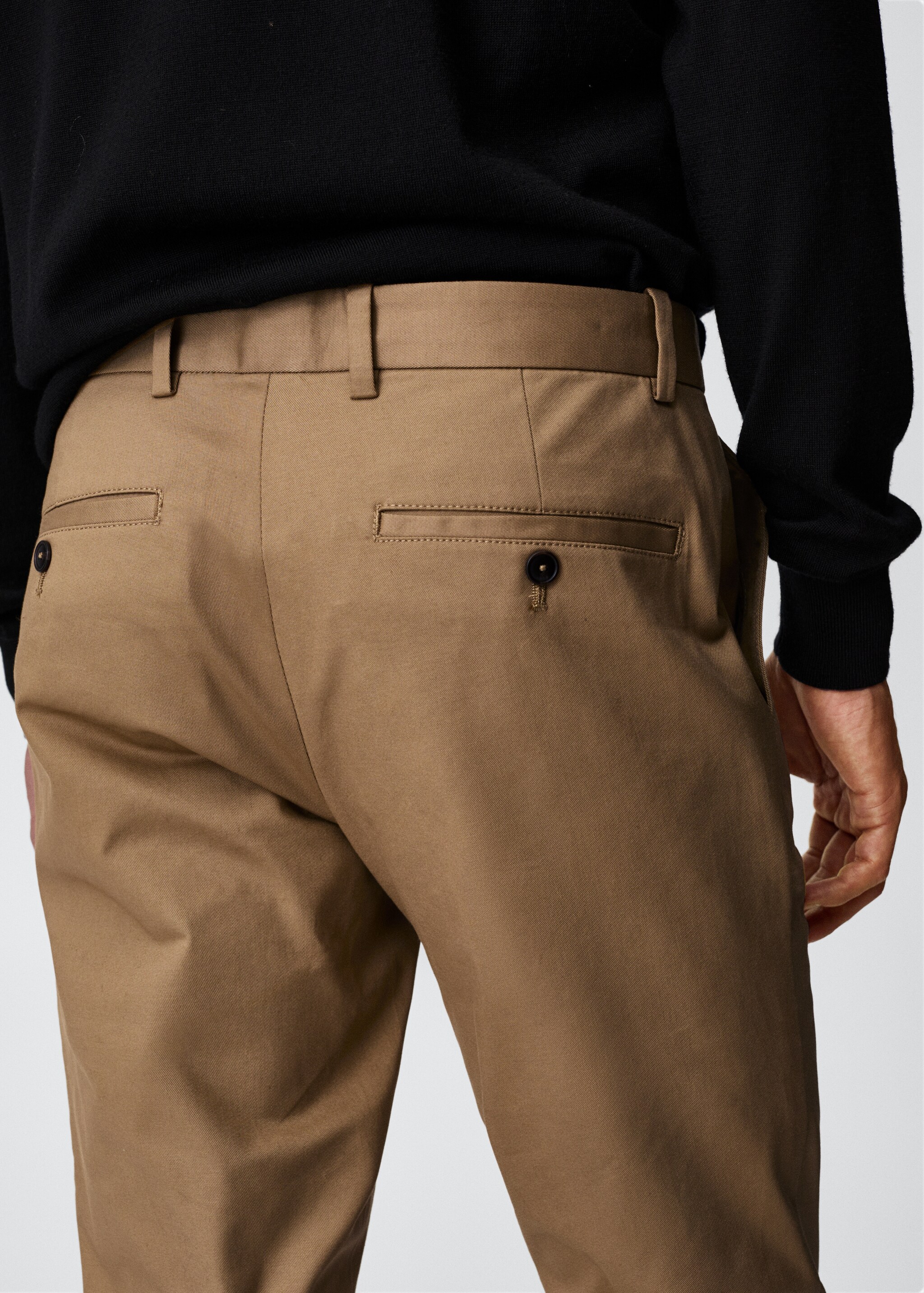 Skinny chino trousers - Details of the article 1