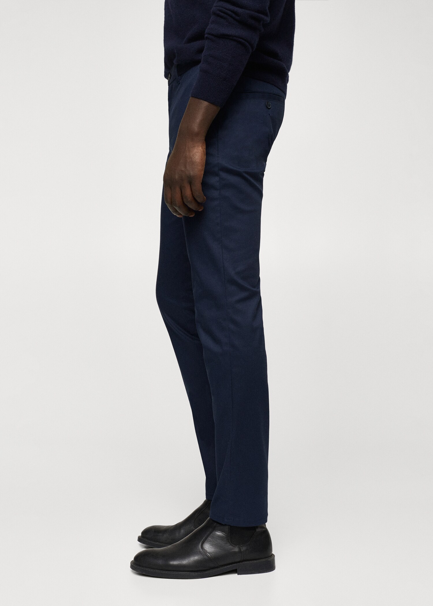 Skinny chino trousers - Details of the article 6
