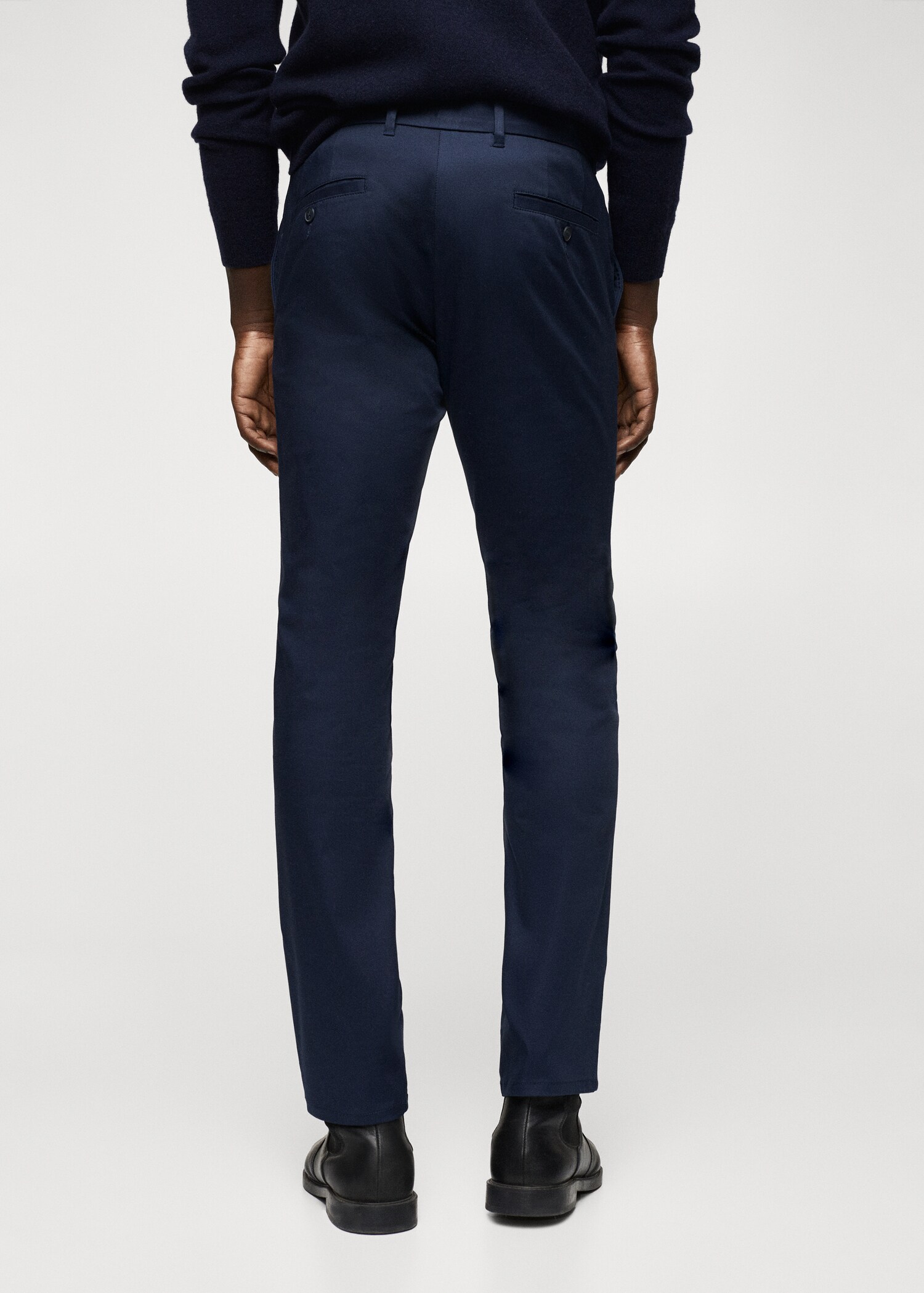 Skinny chino trousers - Reverse of the article