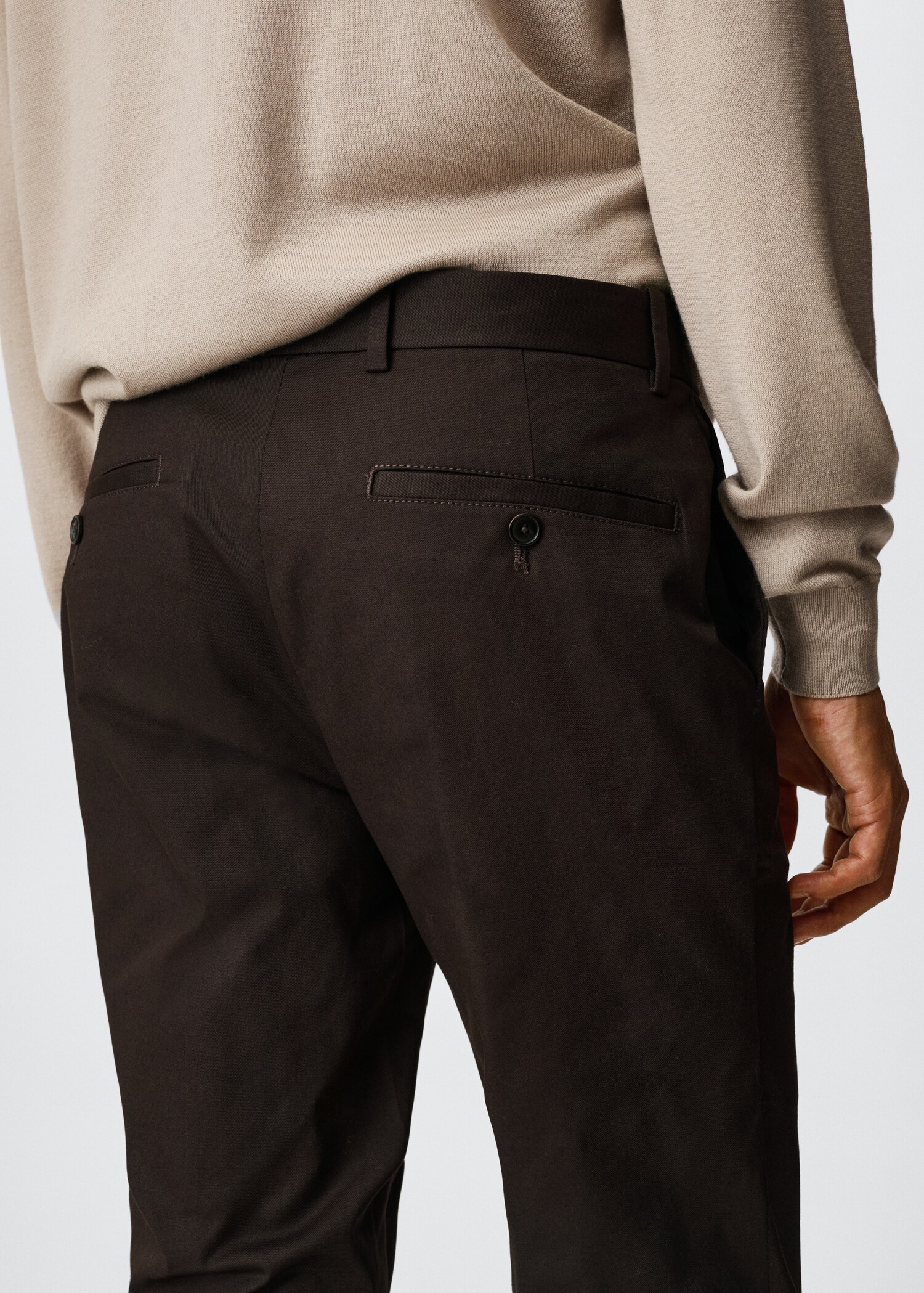 Skinny chino trousers - Details of the article 1