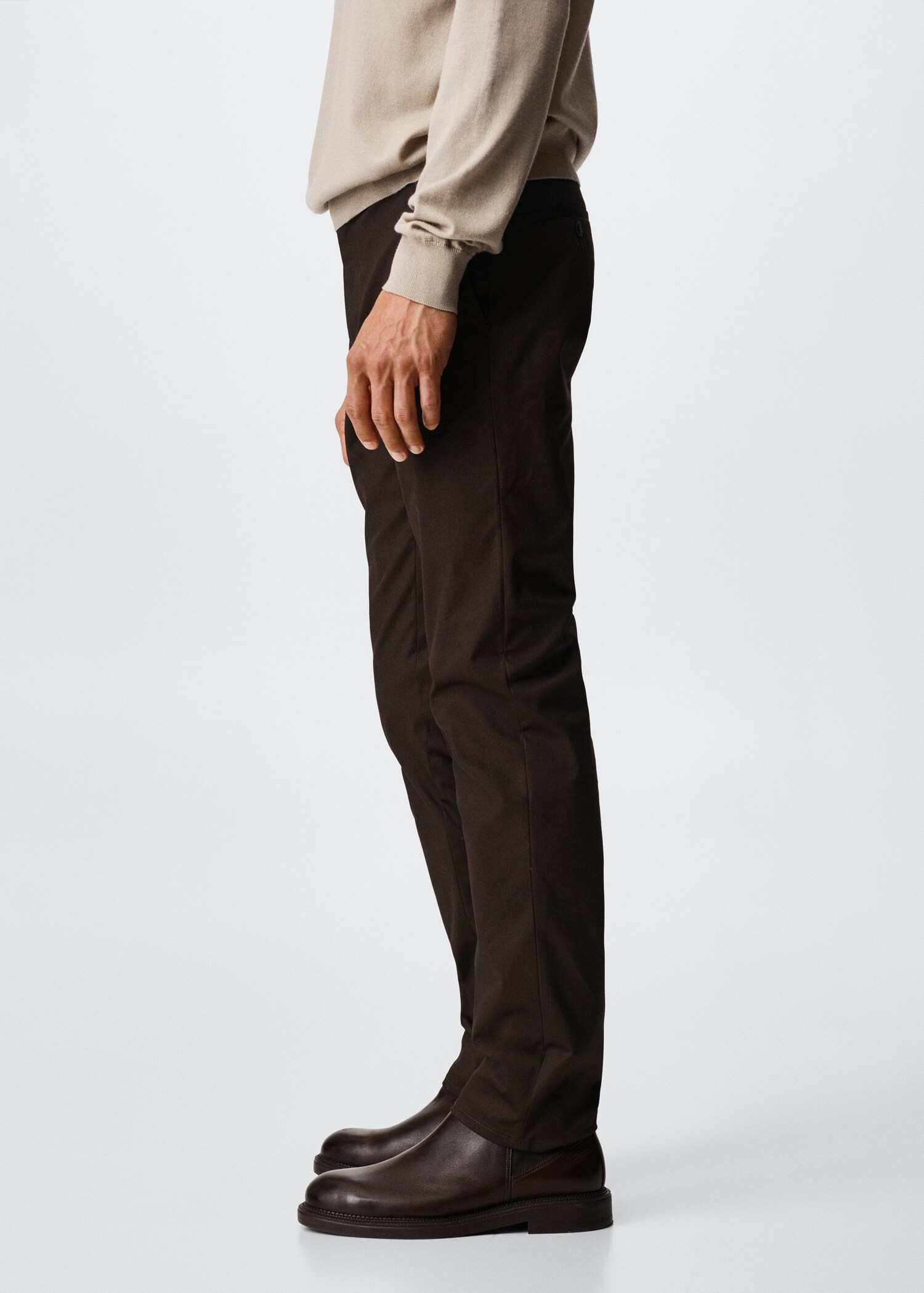 Skinny chino trousers - Details of the article 6