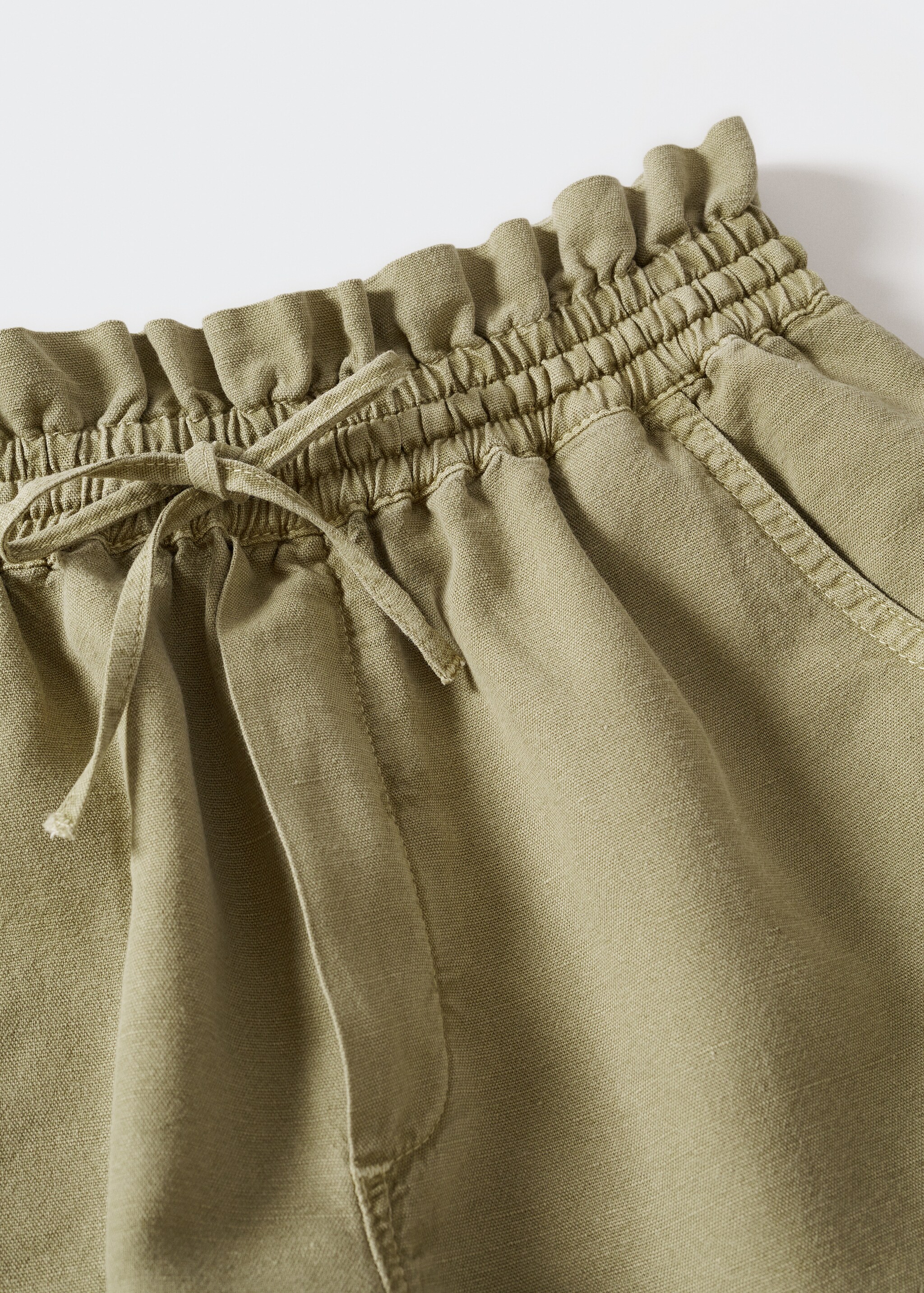 Baumwoll-Leinen-Shorts - Detail des Artikels 8