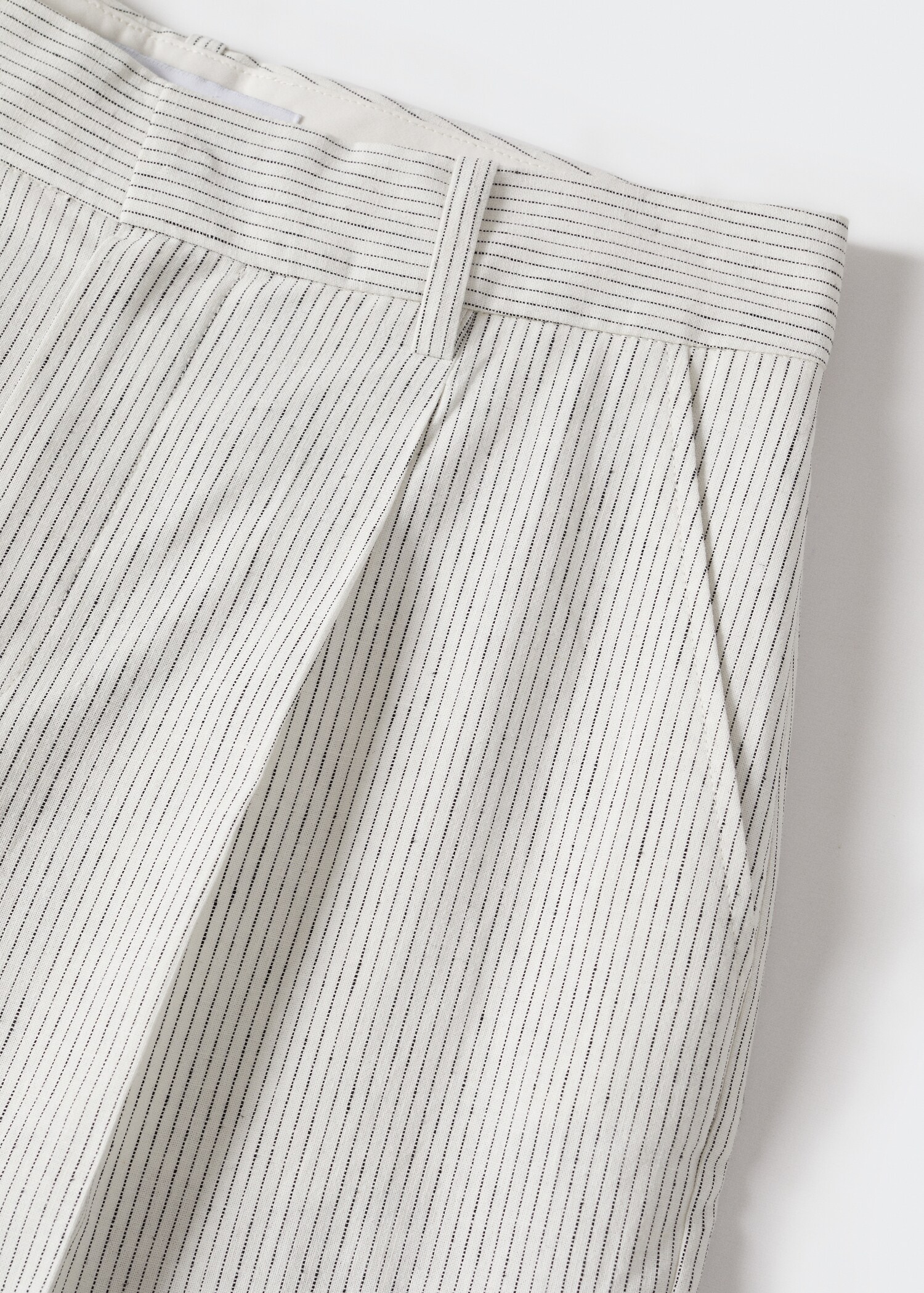 Pinstripe suit trousers - Details of the article 8