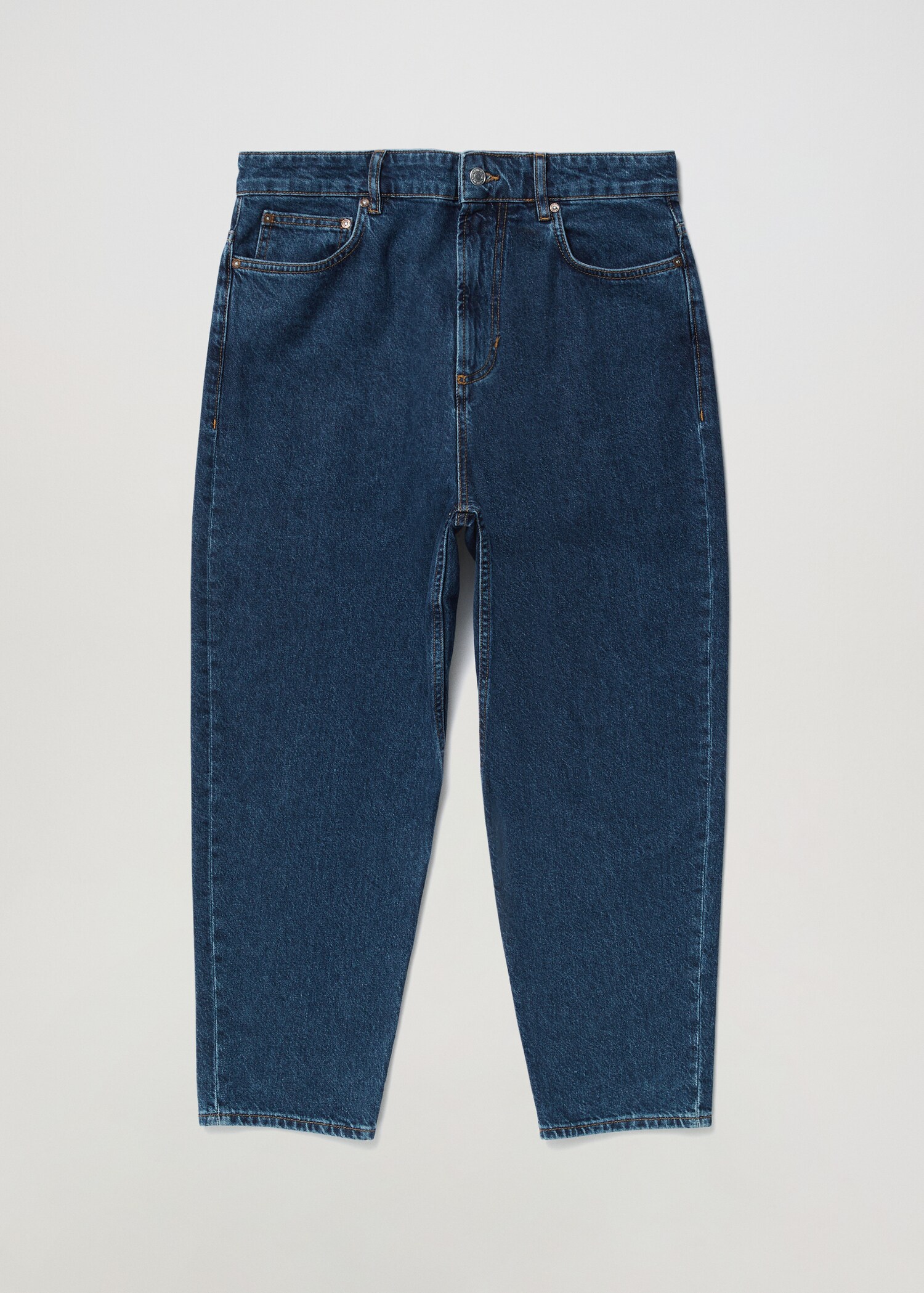 Tapered-Loose-Fit-Jeans in Cropped-Länge - Herren | MANGO OUTLET  