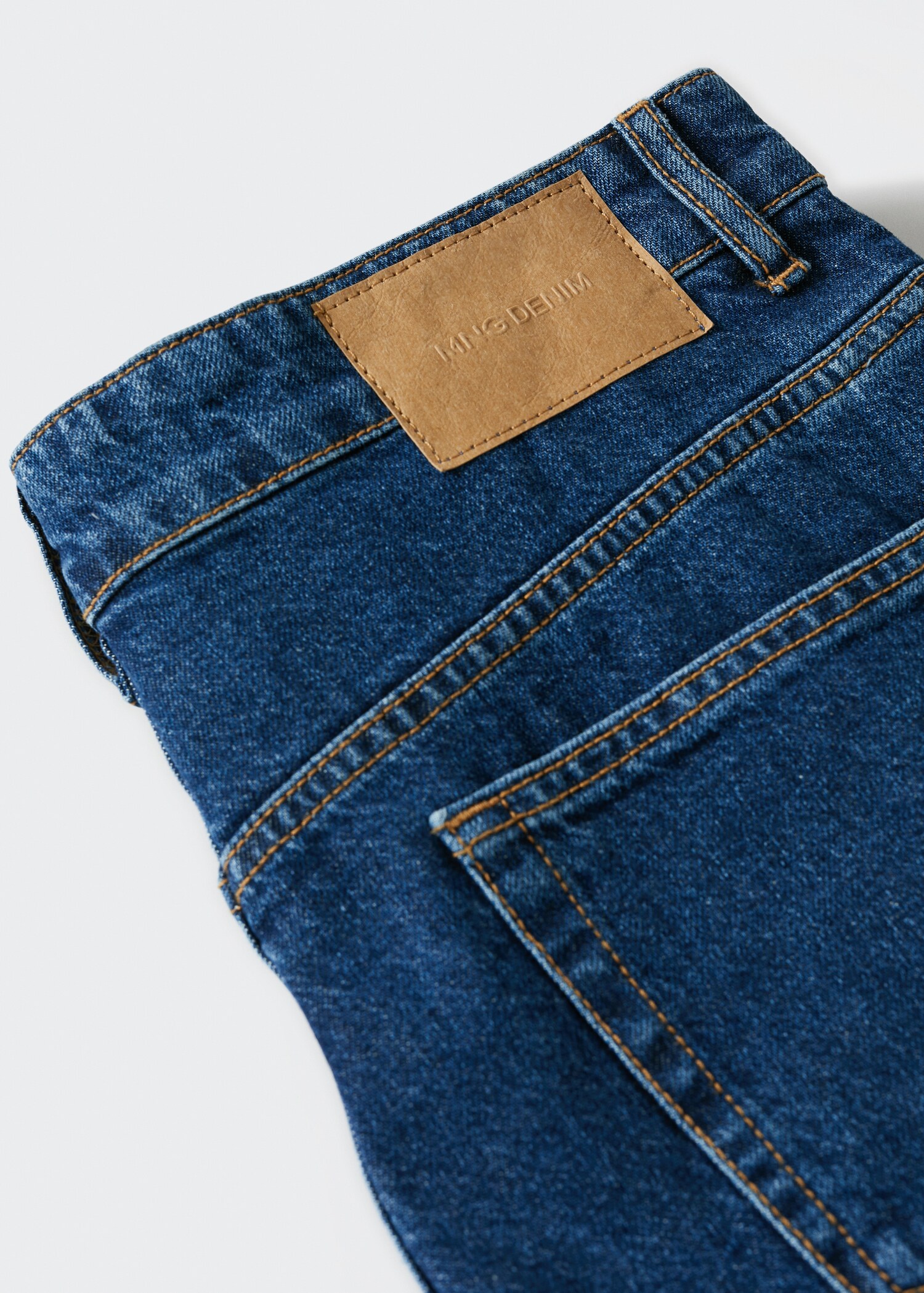 Tapered loose cropped jeans - Man | MANGO OUTLET USA 