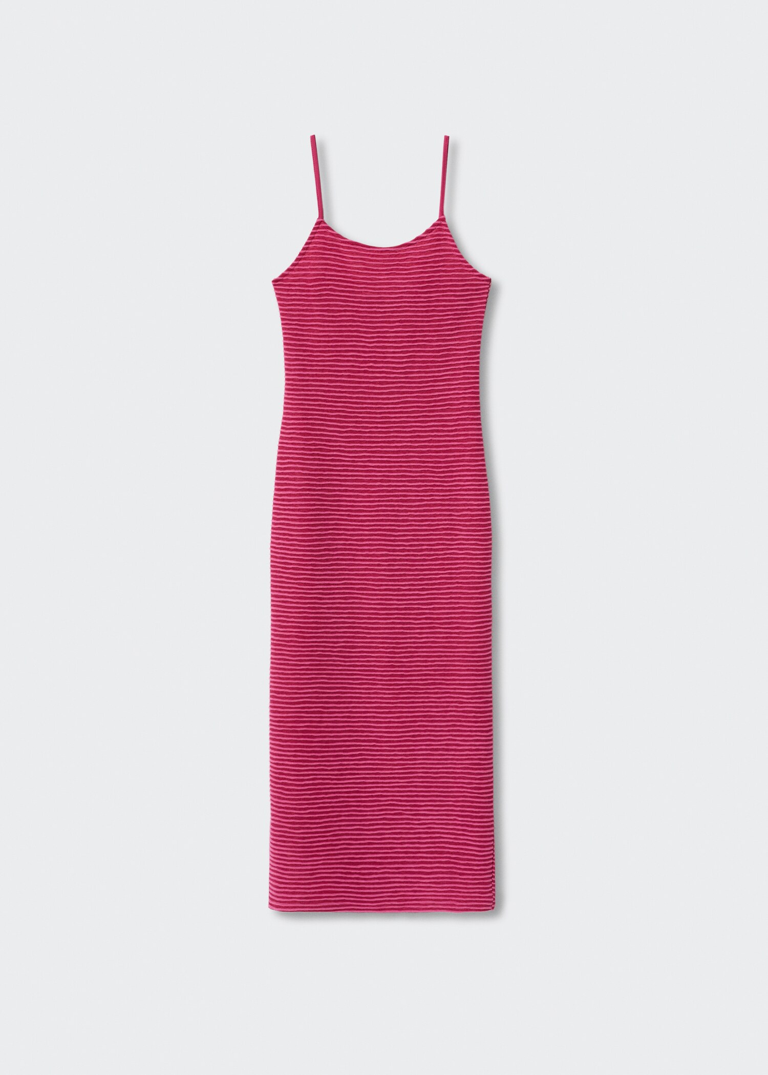 Vestido cintado riscas - Artigo sem modelo