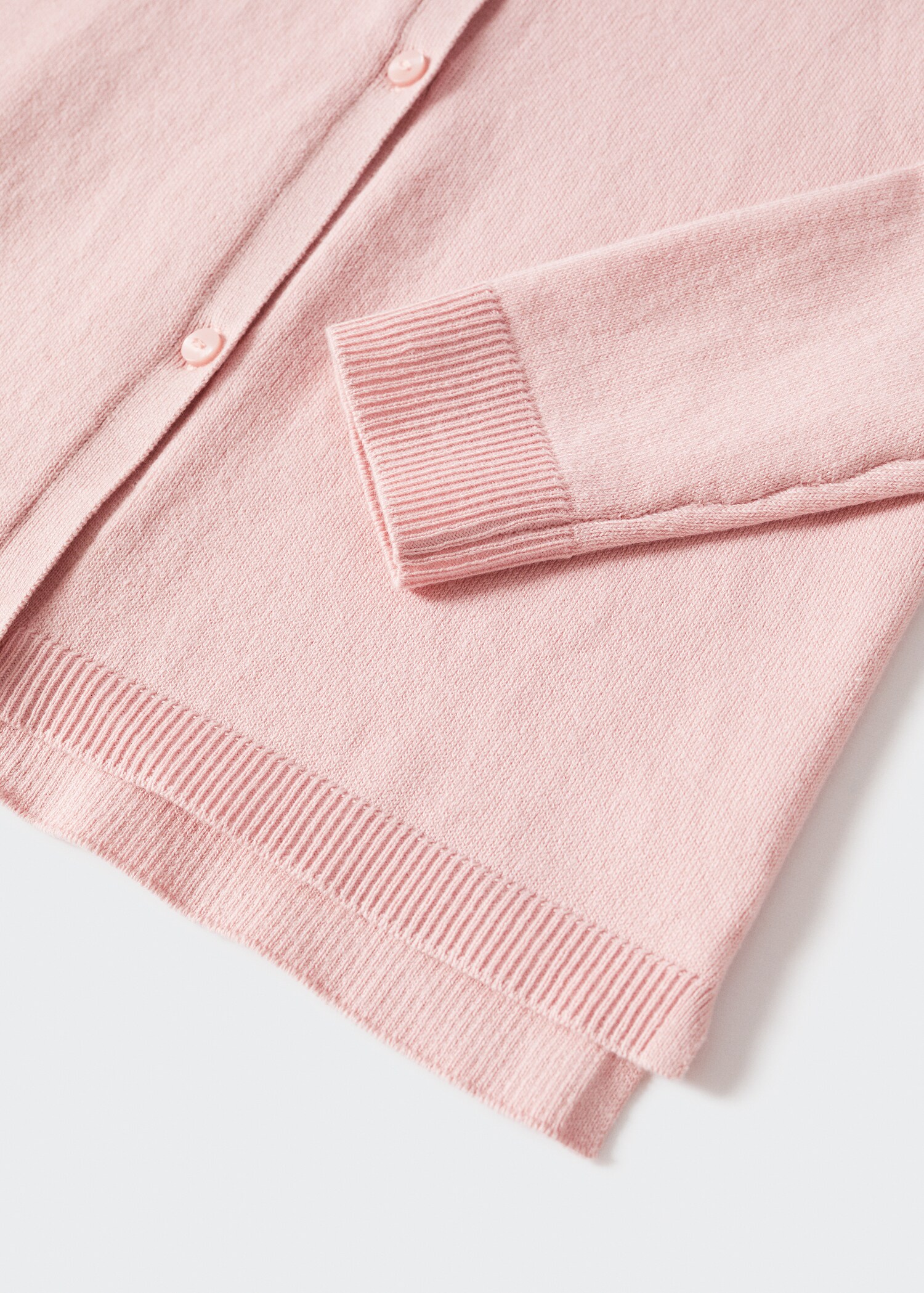 Buttoned cotton cardigan - Details of the article 8
