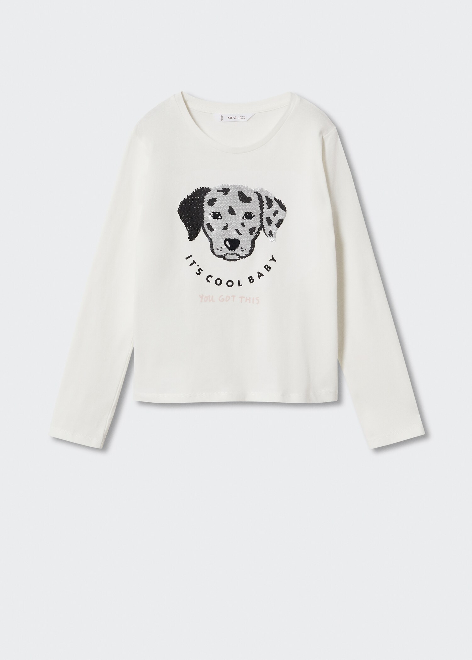 Reversible sequins T-shirt - Article without model