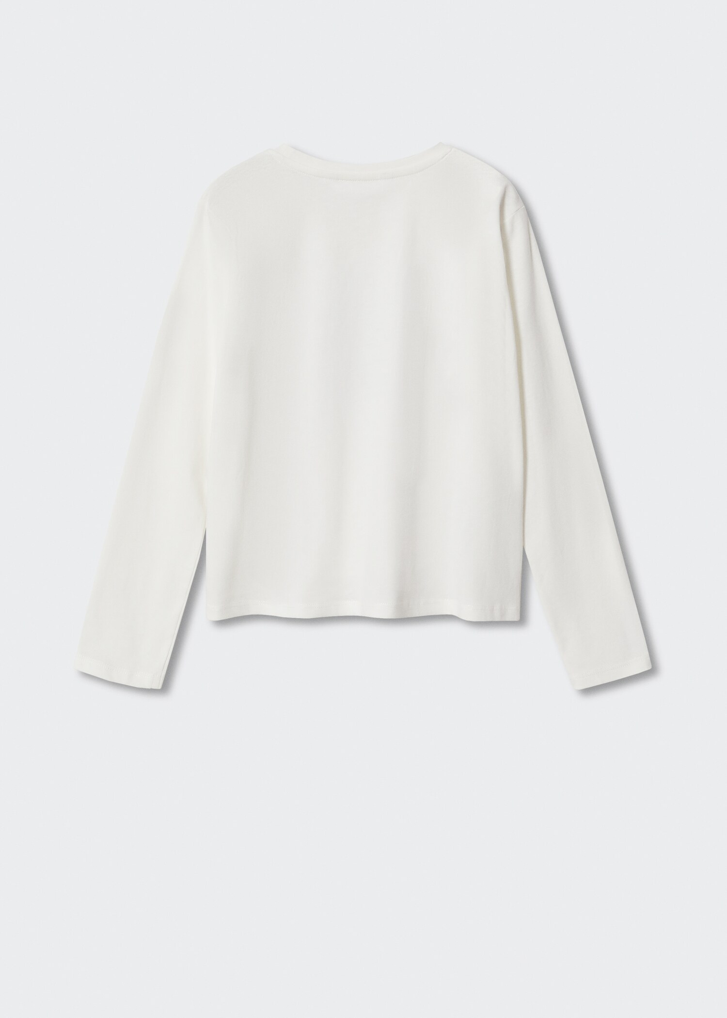Reversible sequins T-shirt - Reverse of the article