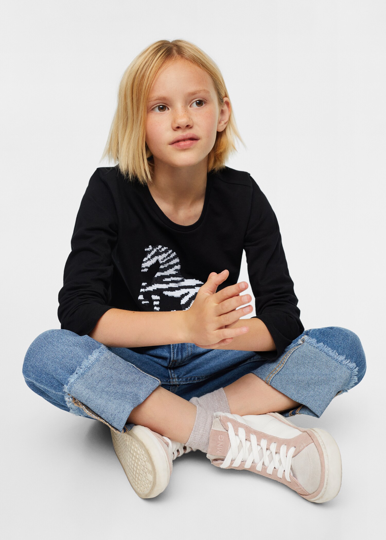 Reversible sequins T-shirt - Details of the article 2