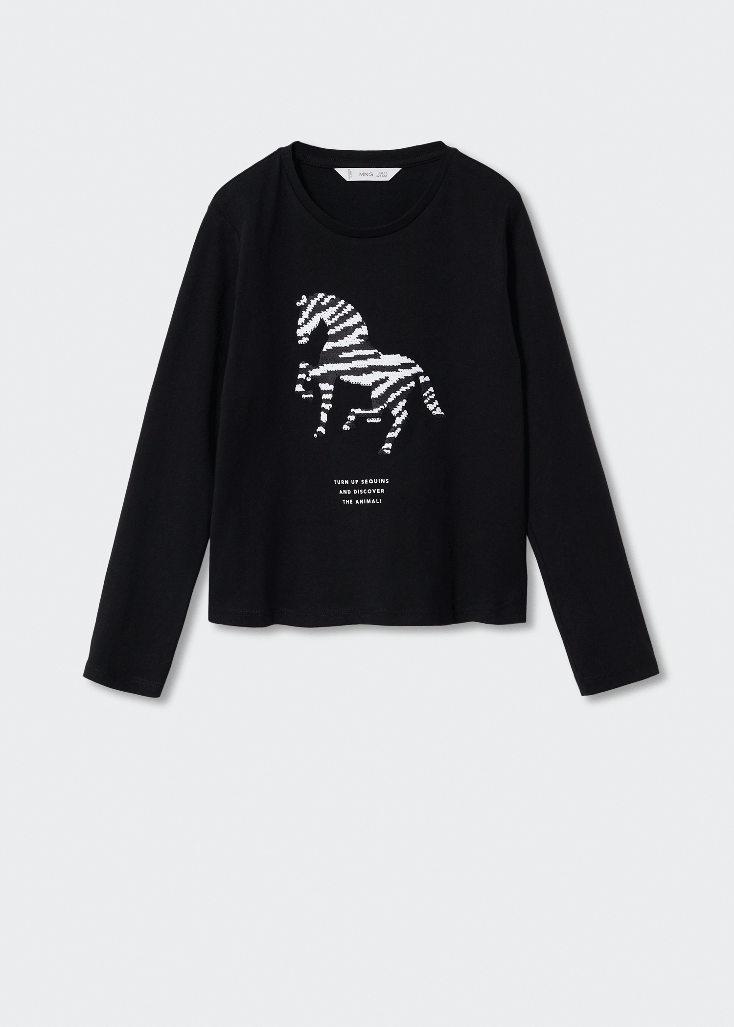 Reversible sequins T-shirt - Details of the article 6