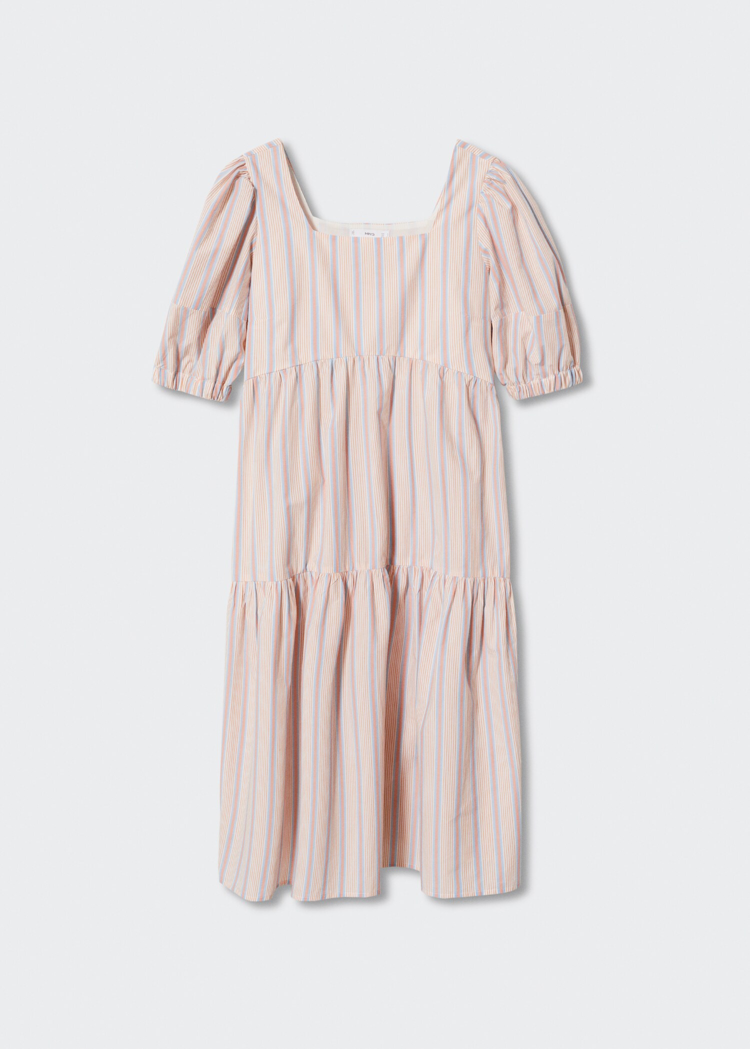 Striped cotton dress - Article without model