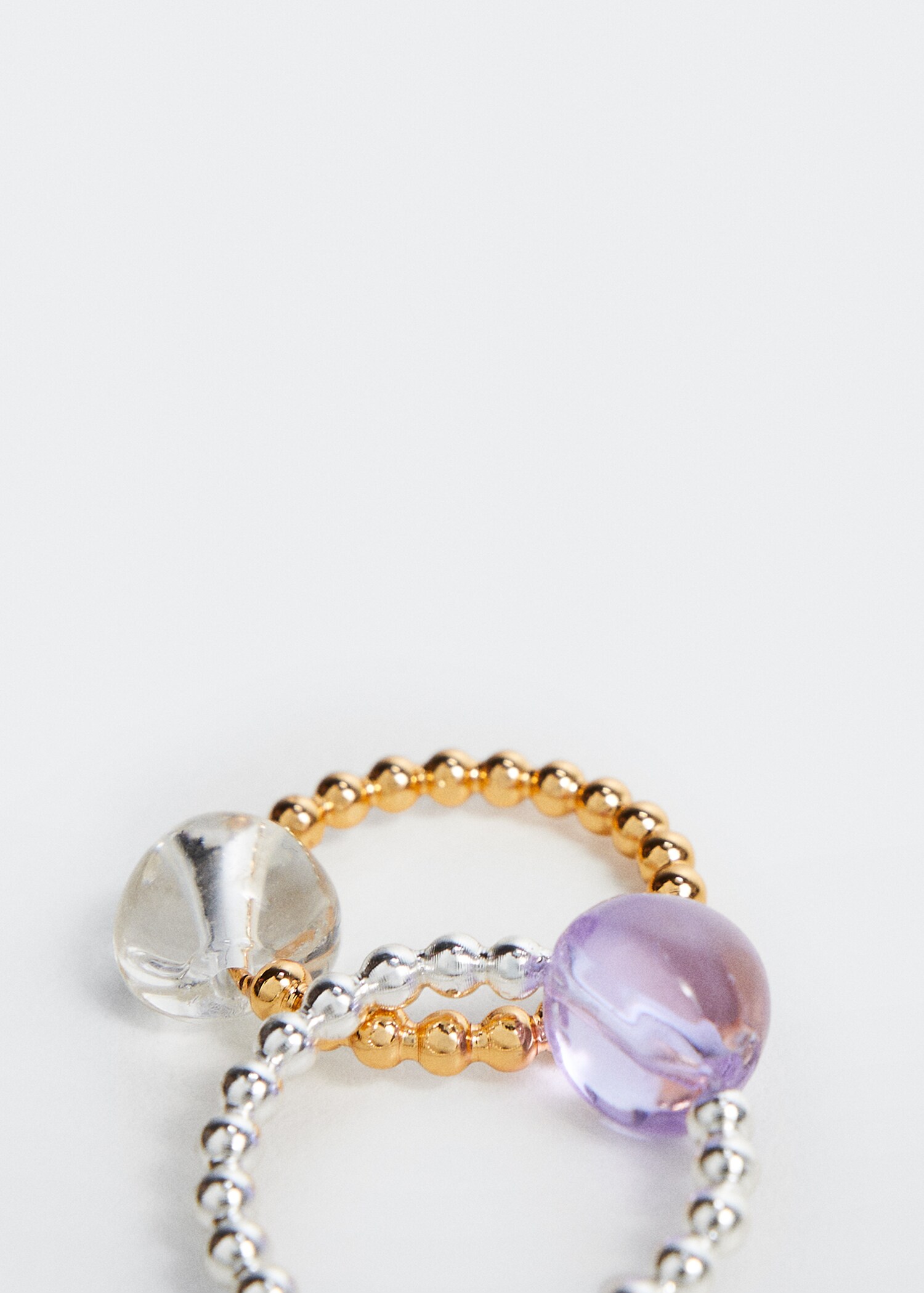 Crystal ring set - Details of the article 2