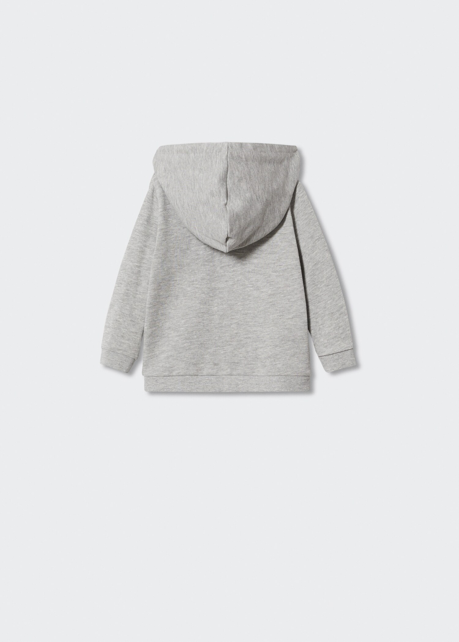 Ruffled cotton sweatshirt - Reverse of the article