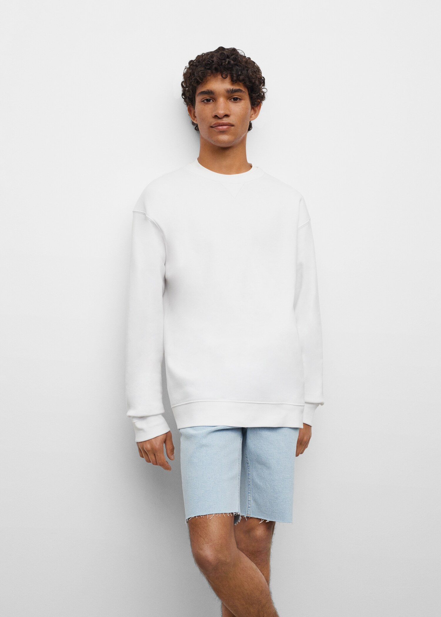 Message cotton sweatshirt - Details of the article 1