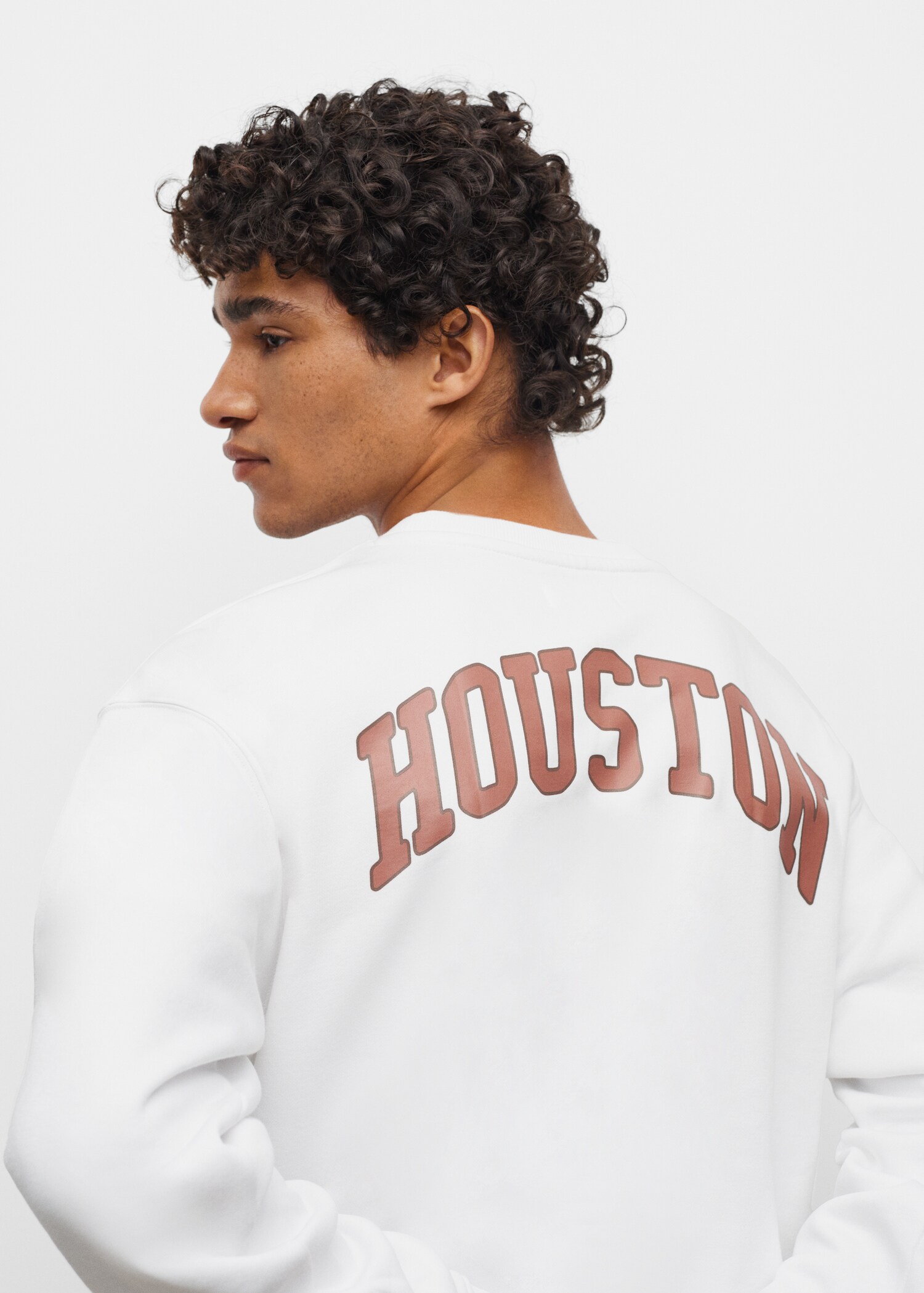 Message cotton sweatshirt - Details of the article 2