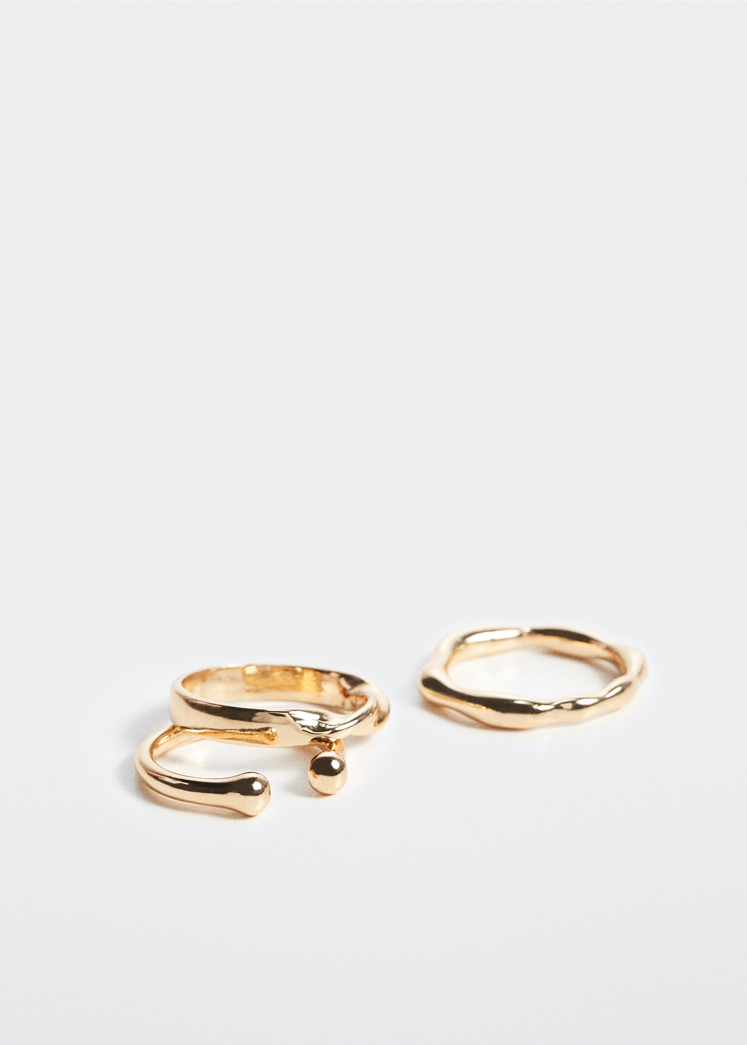Pack of 3 combined rings - Medium plane