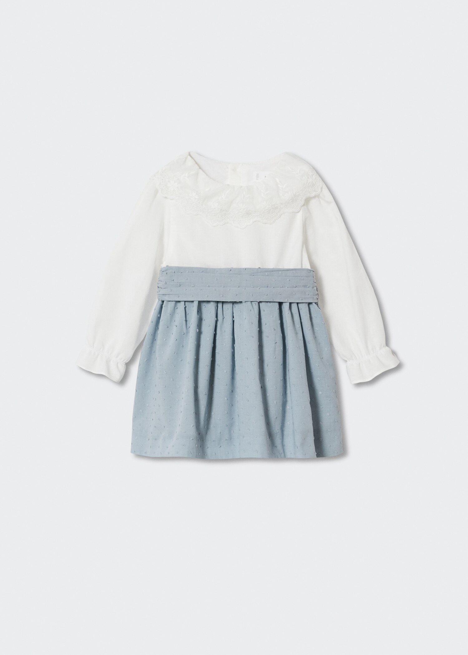 Ruffle plumeti dress - Article without model
